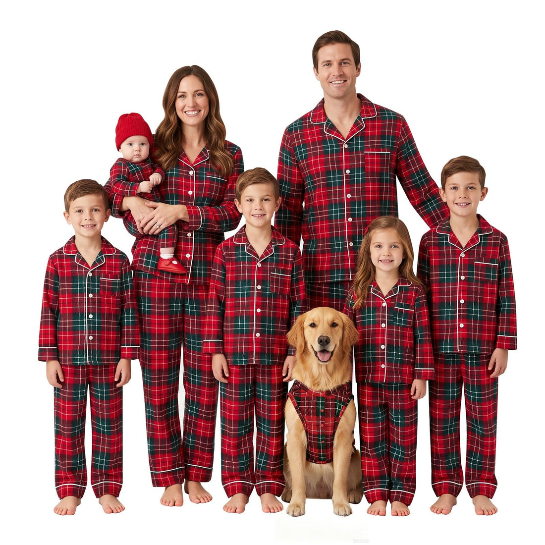 Family Christmas Pajamas Matching Sets Xmas Pjs