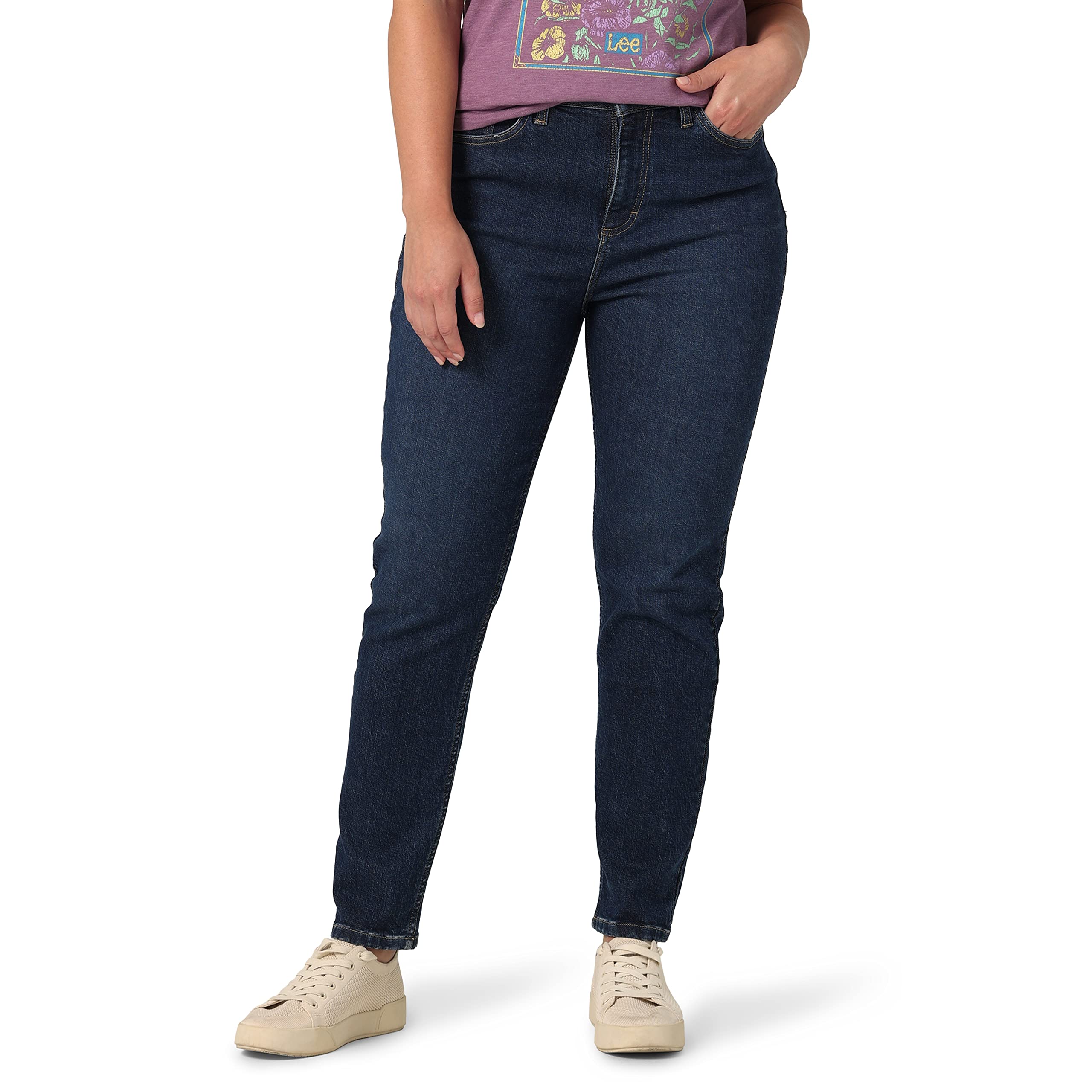 Lee Women's Legendary High Rise Mom Jean