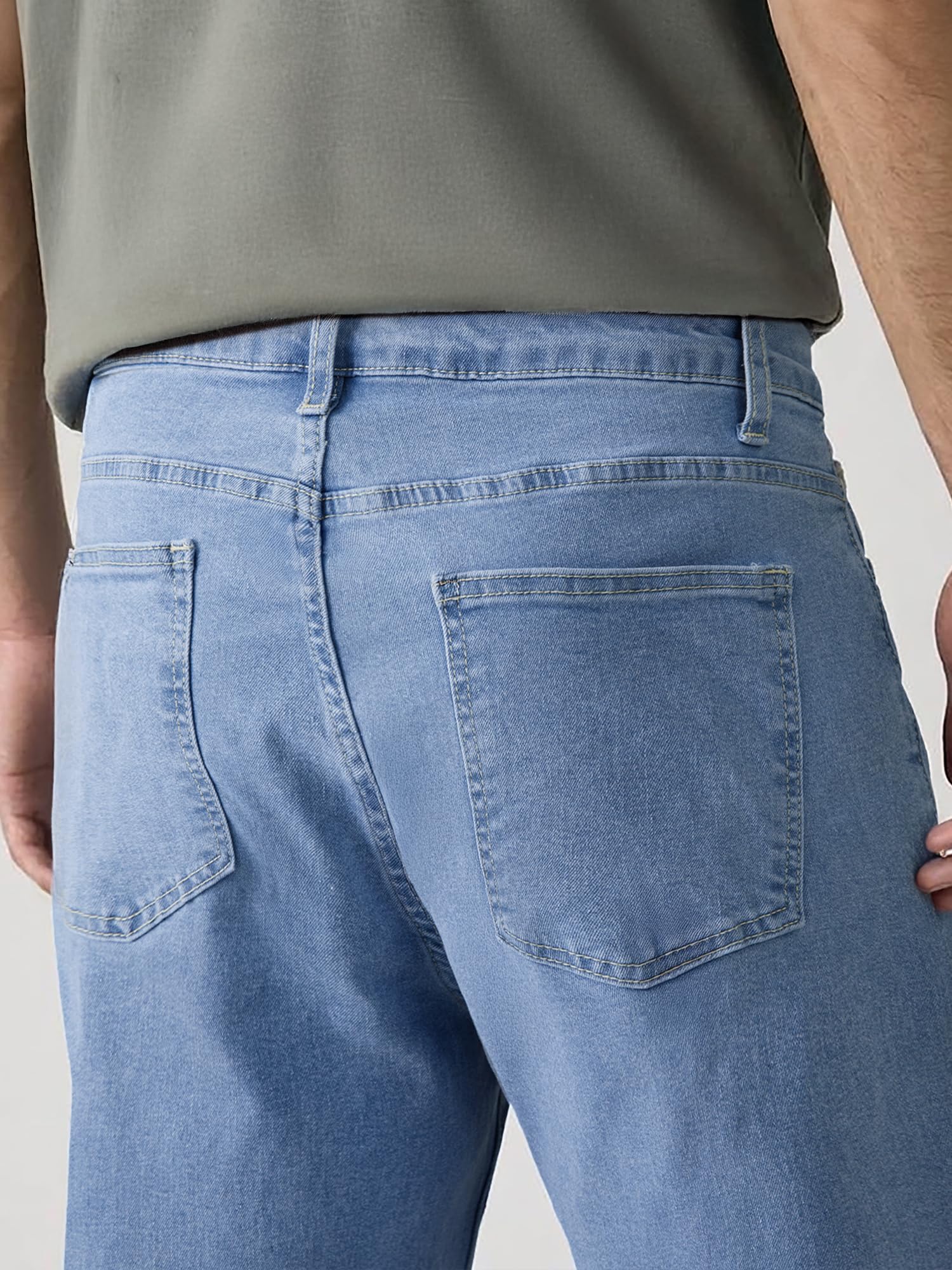 JMIERR Mens Baggy Jeans Wide Leg Y2K Loose Fit Denim Pants | Vintage Relaxed Loose Fit, Stretch, Straight Leg, Skater Streetwear, 5 Pockets, Casual Carpenter Jean, Hip Hop