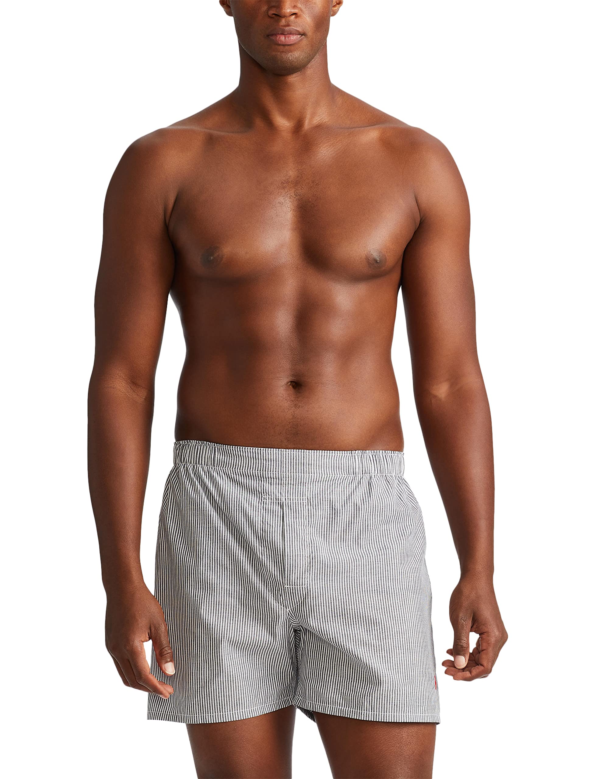 POLO RALPH LAUREN Underwear Boxers Pack, 3-Pack, Classic Fit Cotton Woven Men's Underwear, (Big & Tall Availble)