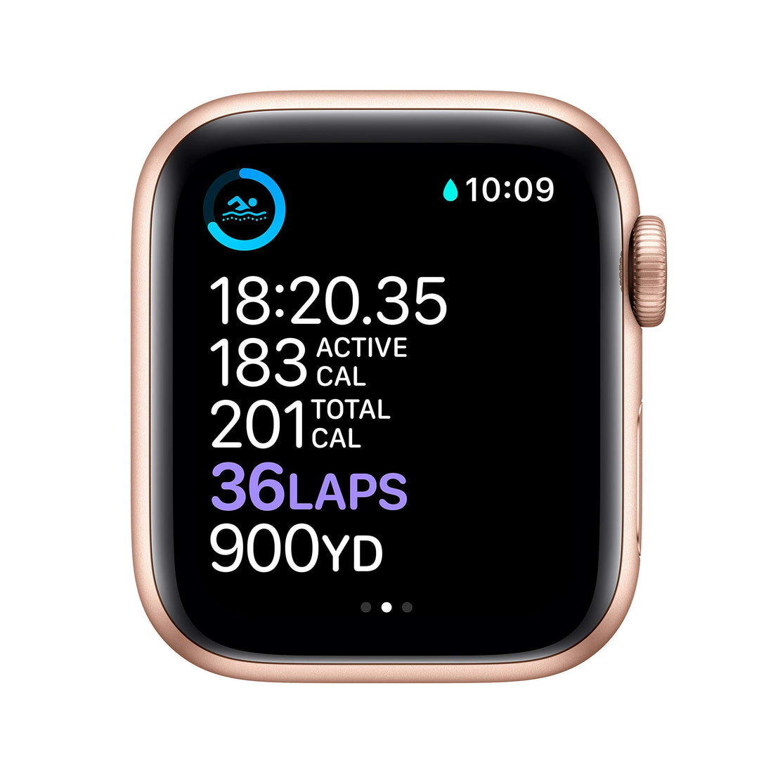 Apple Watch Series 6 (GPS + Cellular, 40mm) - Gold Aluminum Case with Pink Sand Sport Band (Renewed)