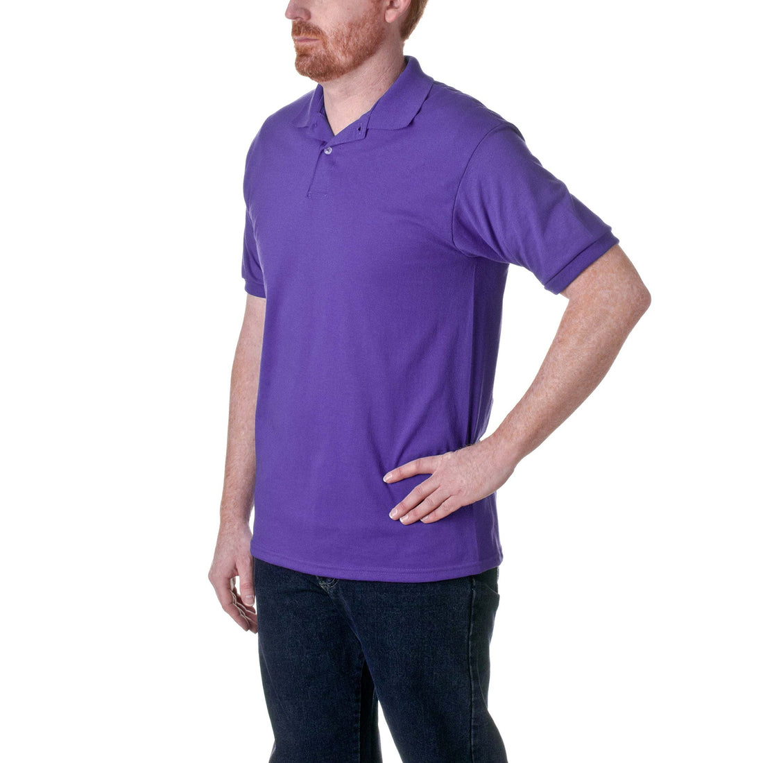 Jersey Polo by Hanes