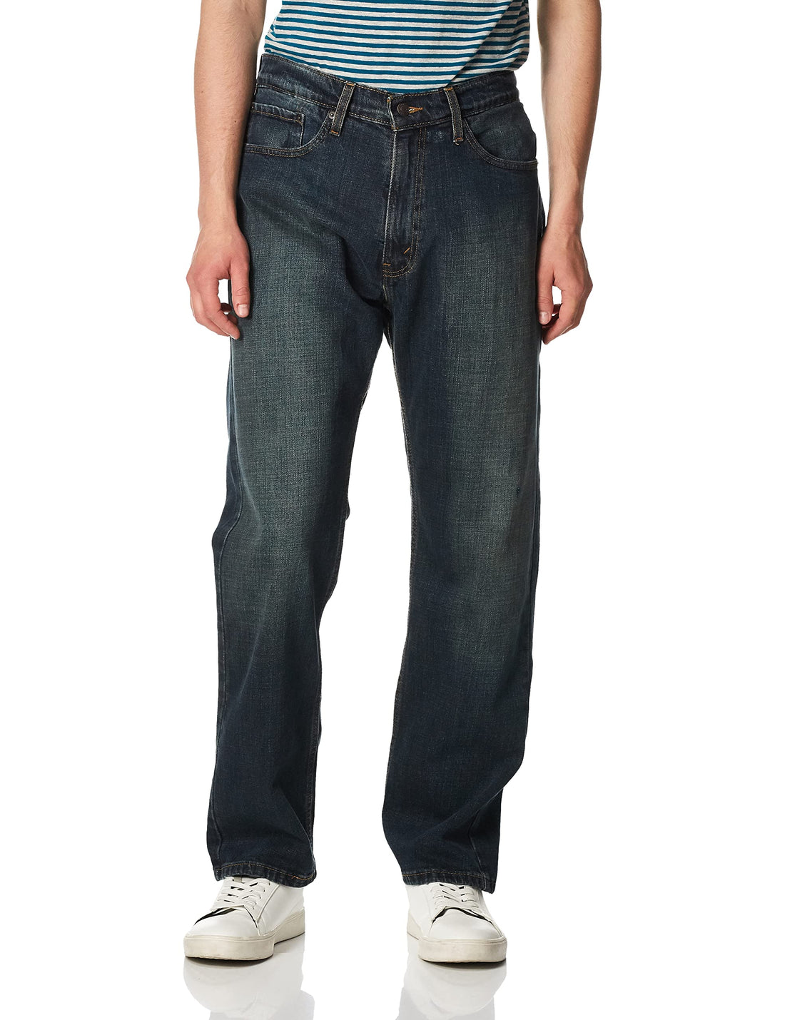 Levi Strauss Signature Gold Mens Relaxed Fit Flex Jeans (Available in Big & Tall)