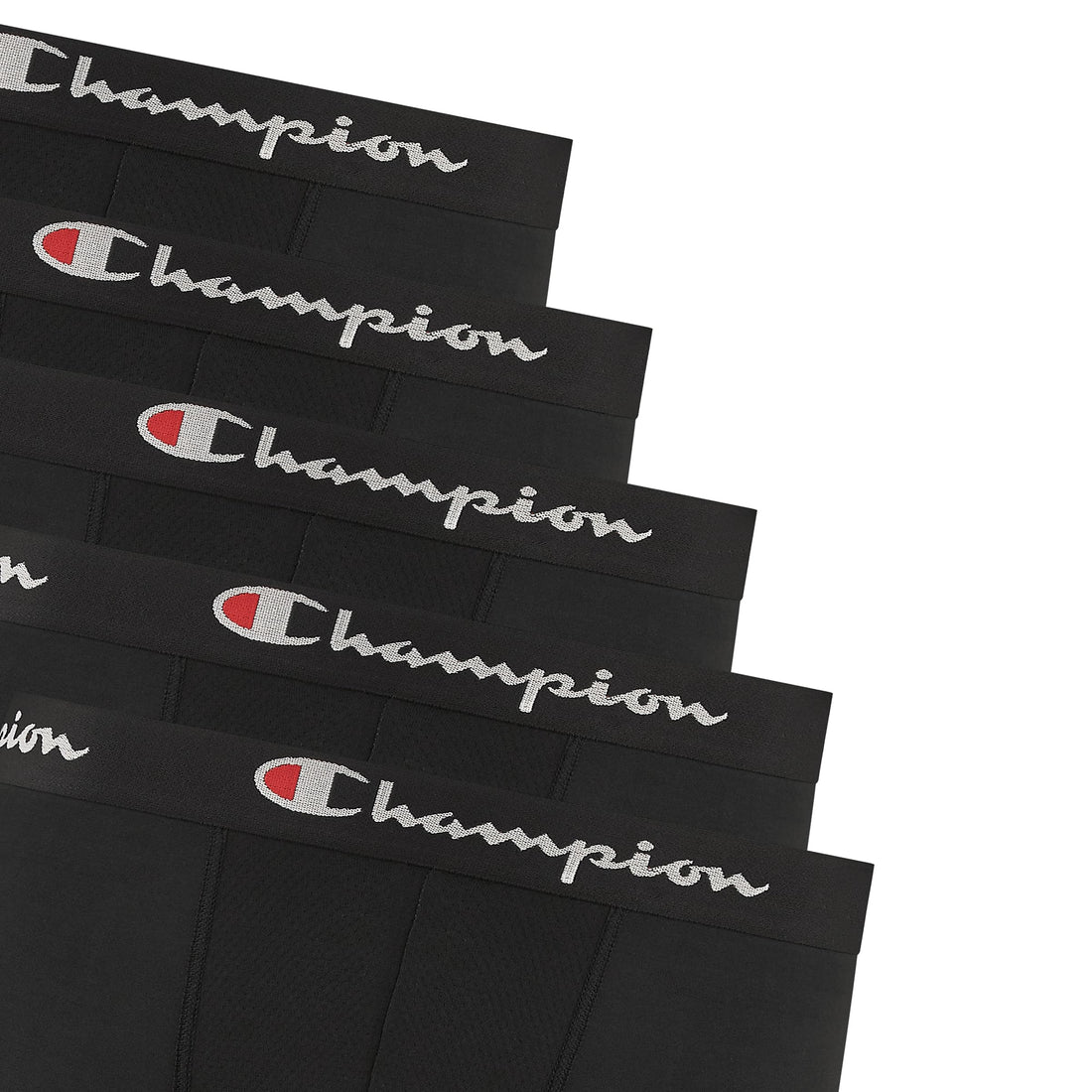 Champion Men's Performance Boxer Brief-5 Pack- With Moisture-wicking, Odor Control, Mesh Pouch & No Ride-up Fit (S–xl)