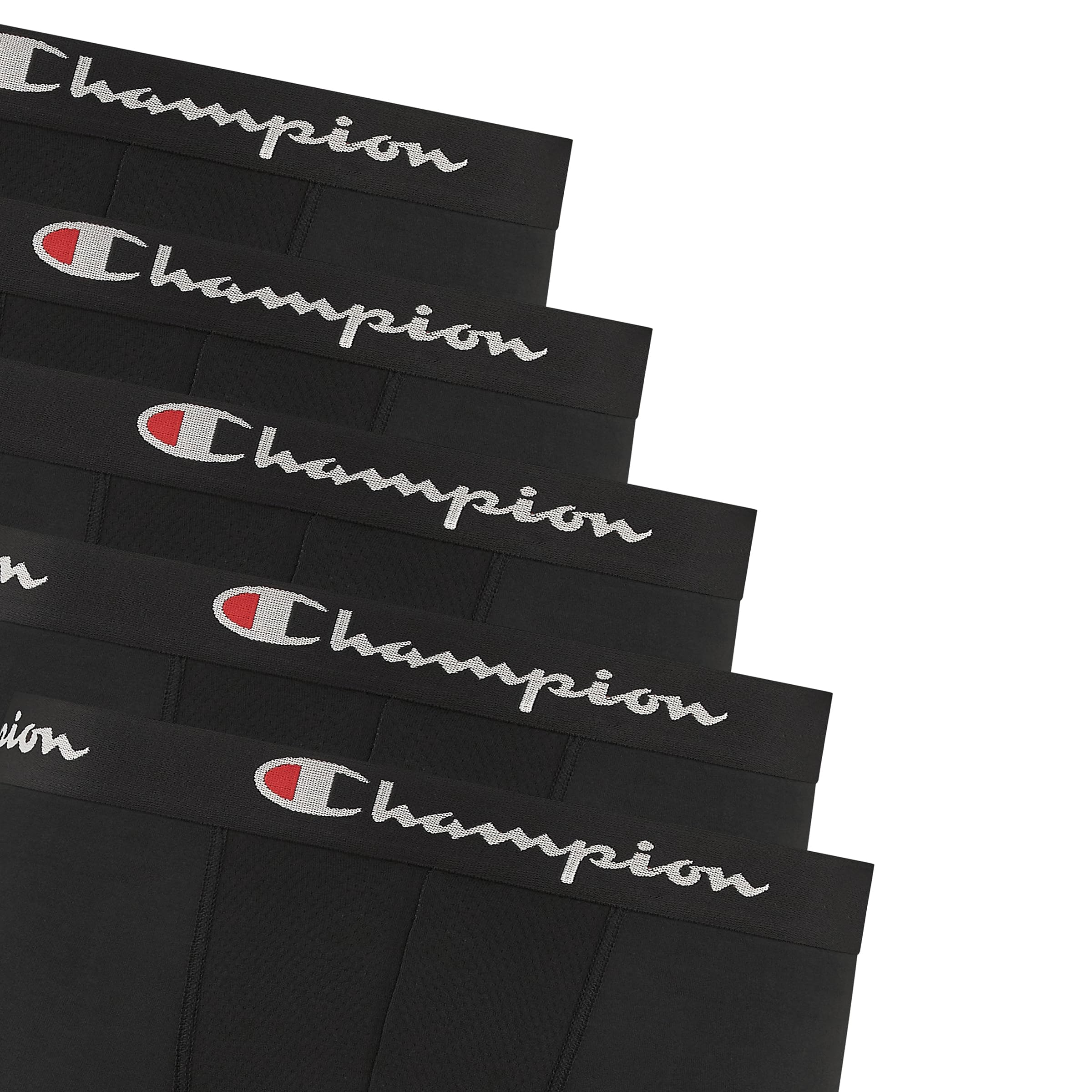 Champion Men's Performance Boxer Brief-5 Pack- With Moisture-wicking, Odor Control, Mesh Pouch & No Ride-up Fit (S–xl)