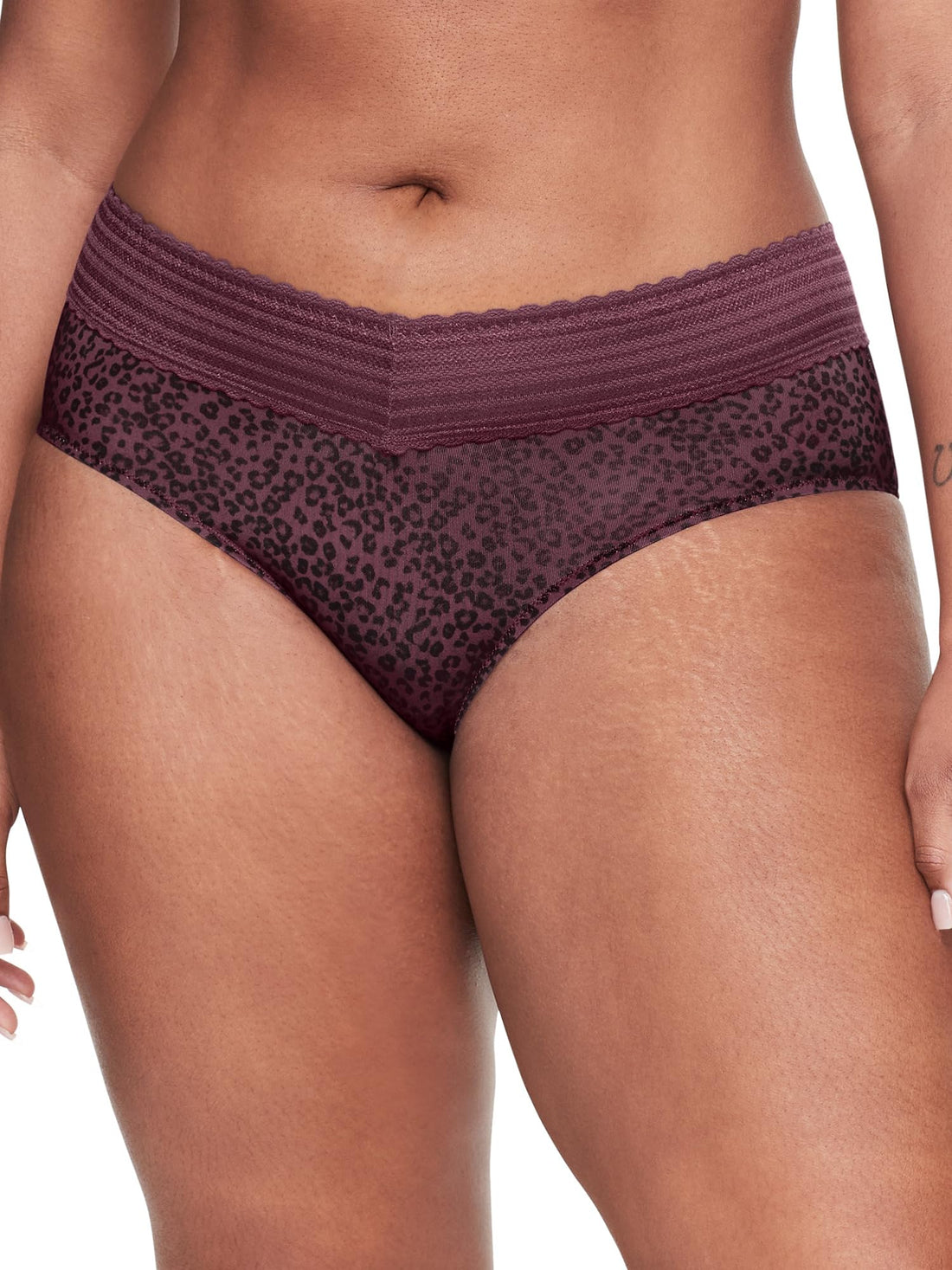 Warner's womens No Pinching No Problems Dig-free Comfort Waist With Lace Microfiber Hipster 5609j