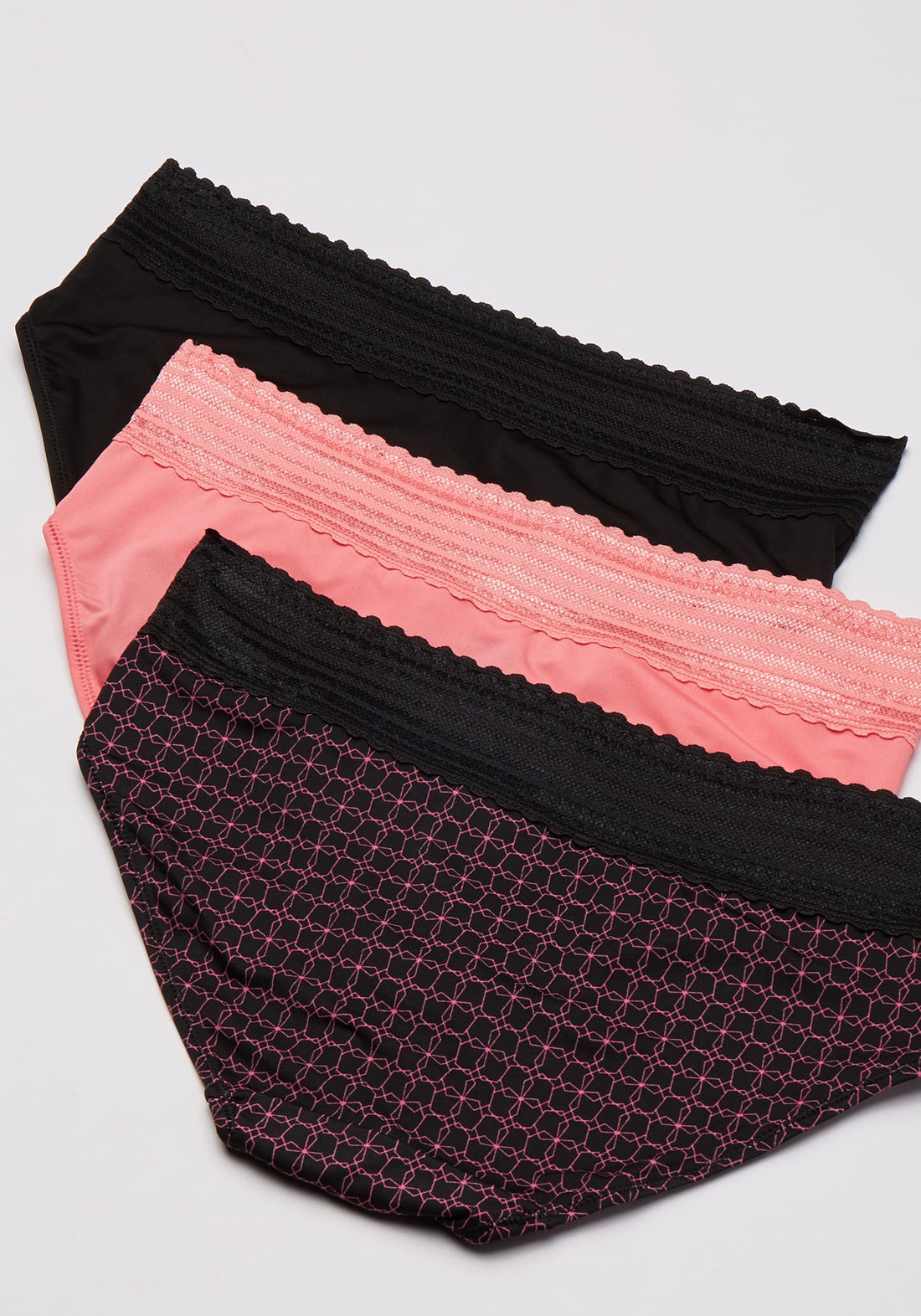 Warner's womens Blissful Benefits No Muffin 3 Pack Hipster Panties