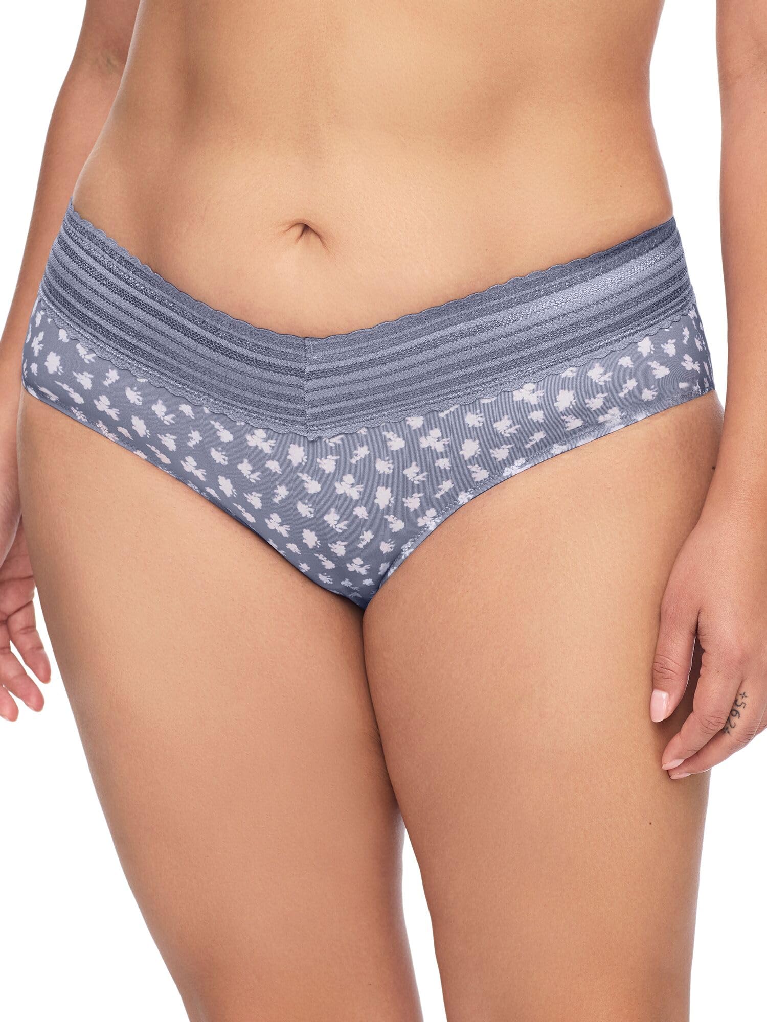 Warner's womens No Pinching No Problems Dig-free Comfort Waist With Lace Microfiber Hipster 5609j