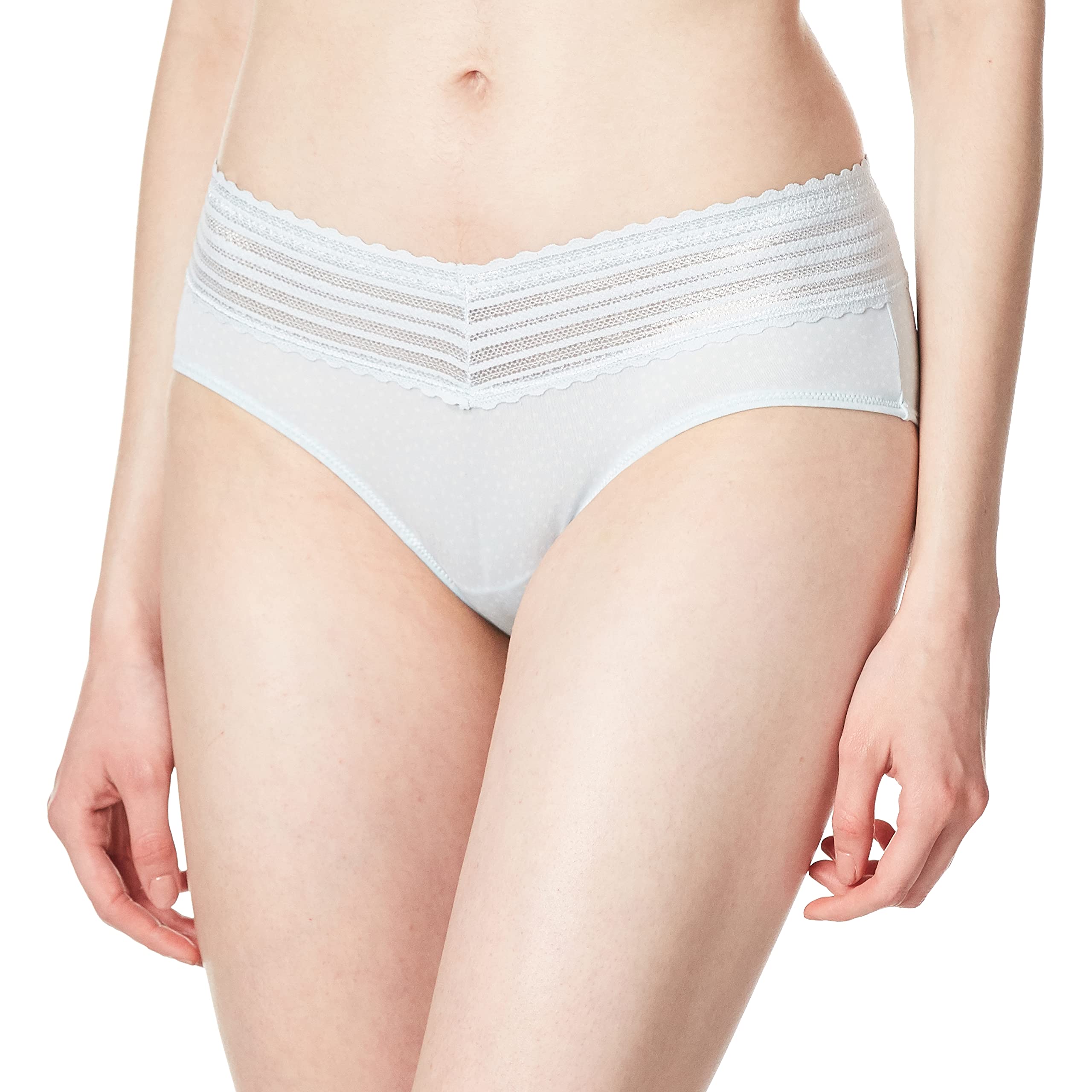 Warner's womens No Pinching No Problems Dig-free Comfort Waist With Lace Microfiber Hipster 5609j