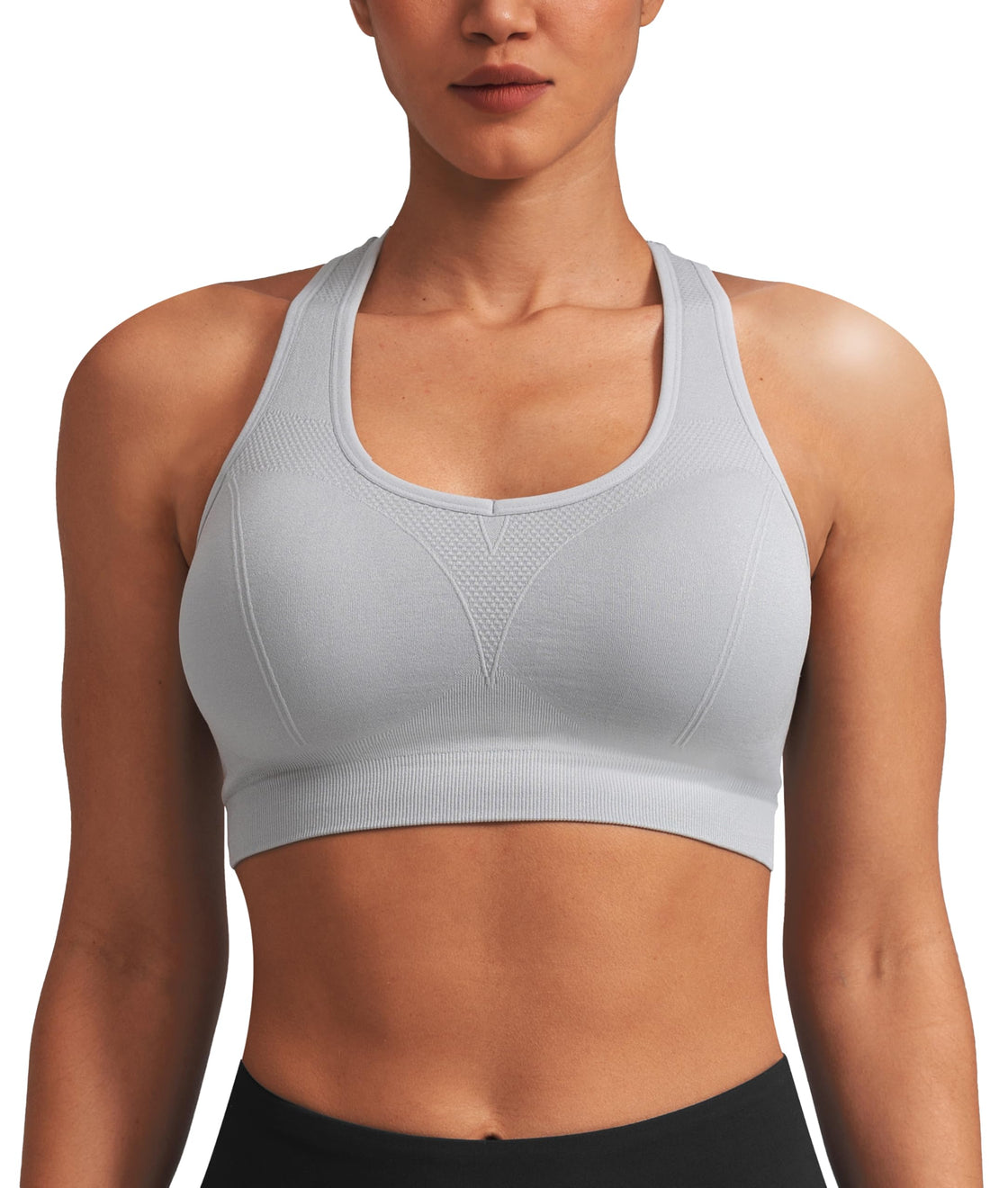 MIRITY Women Racerback Sports Bras - High Impact Workout Gym Activewear Bra