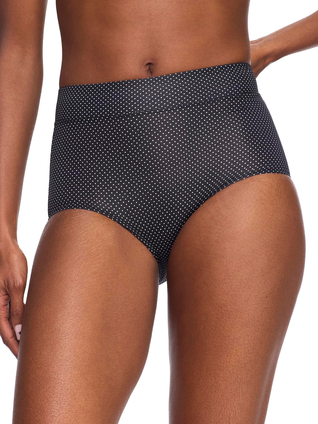 Warner's Women's No Pinching No Problems Hi Cut Brief Panty
