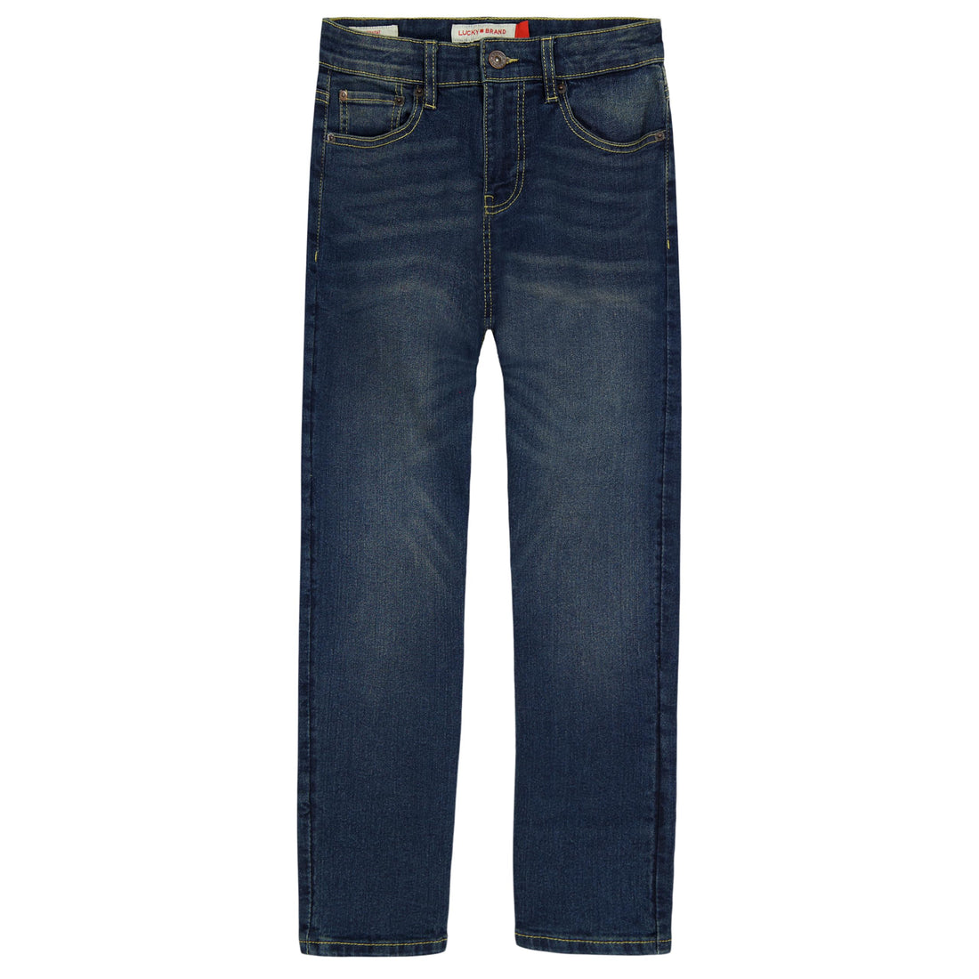 Lucky Brand Boys' Classic Fit Straight Leg Denim Jeans