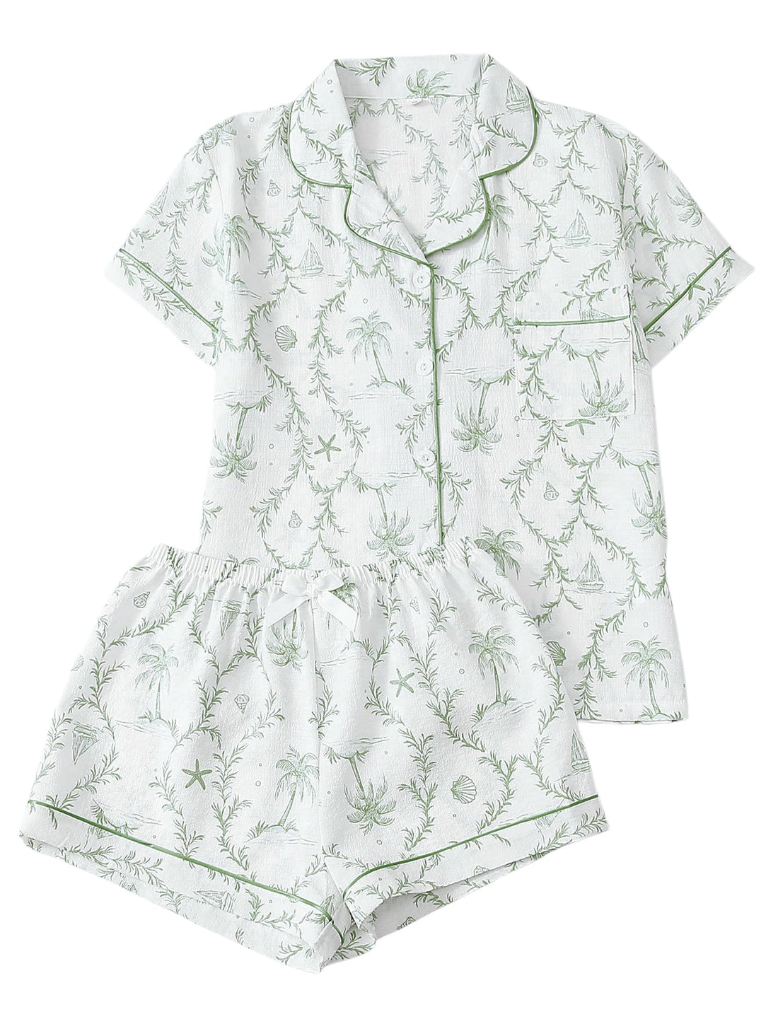 Verdusa Pajamas For Women Set 2 Piece Cute Pjs Sleepwear Lounge Sets