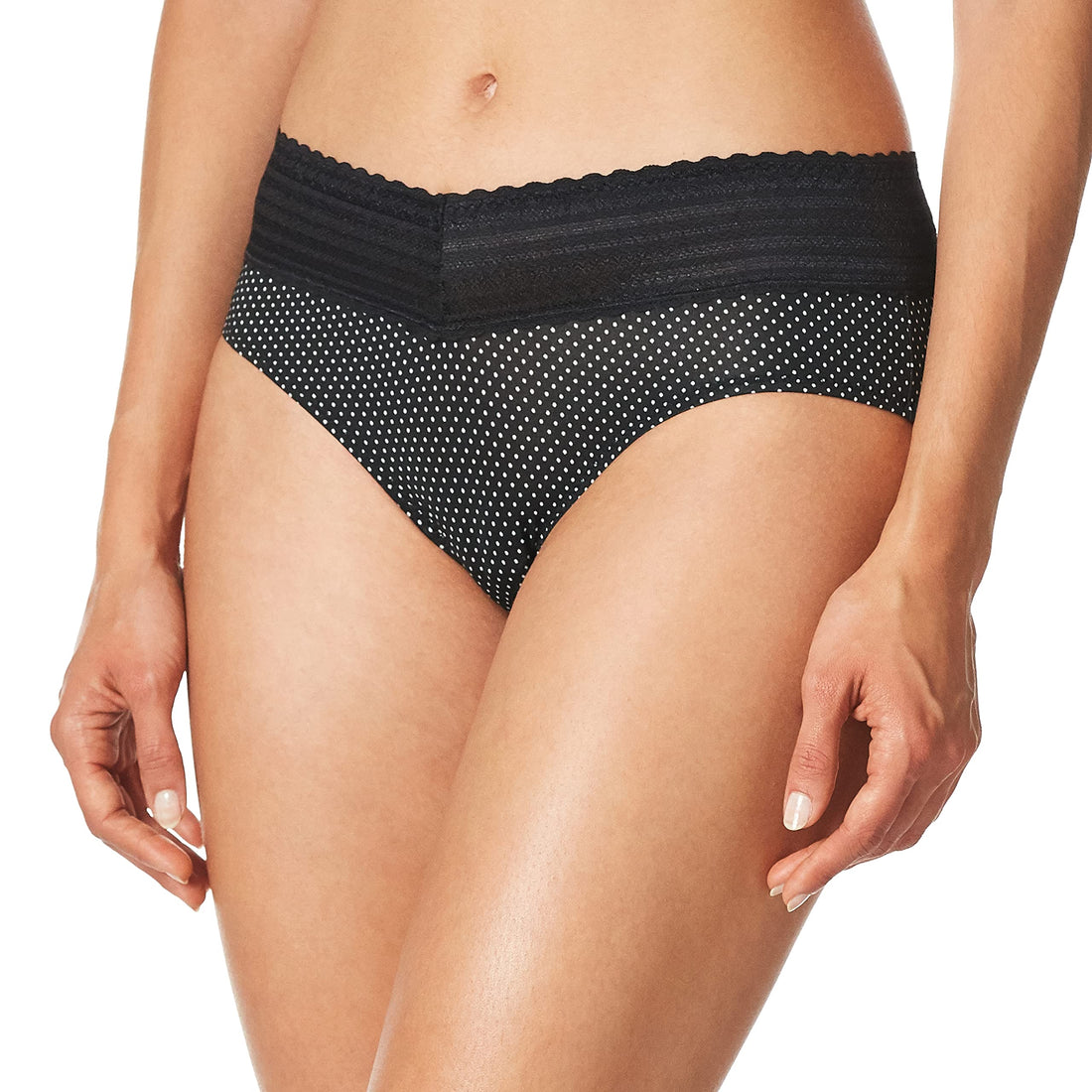 Warner's womens No Pinching No Problems Dig-free Comfort Waist With Lace Microfiber Hipster 5609j