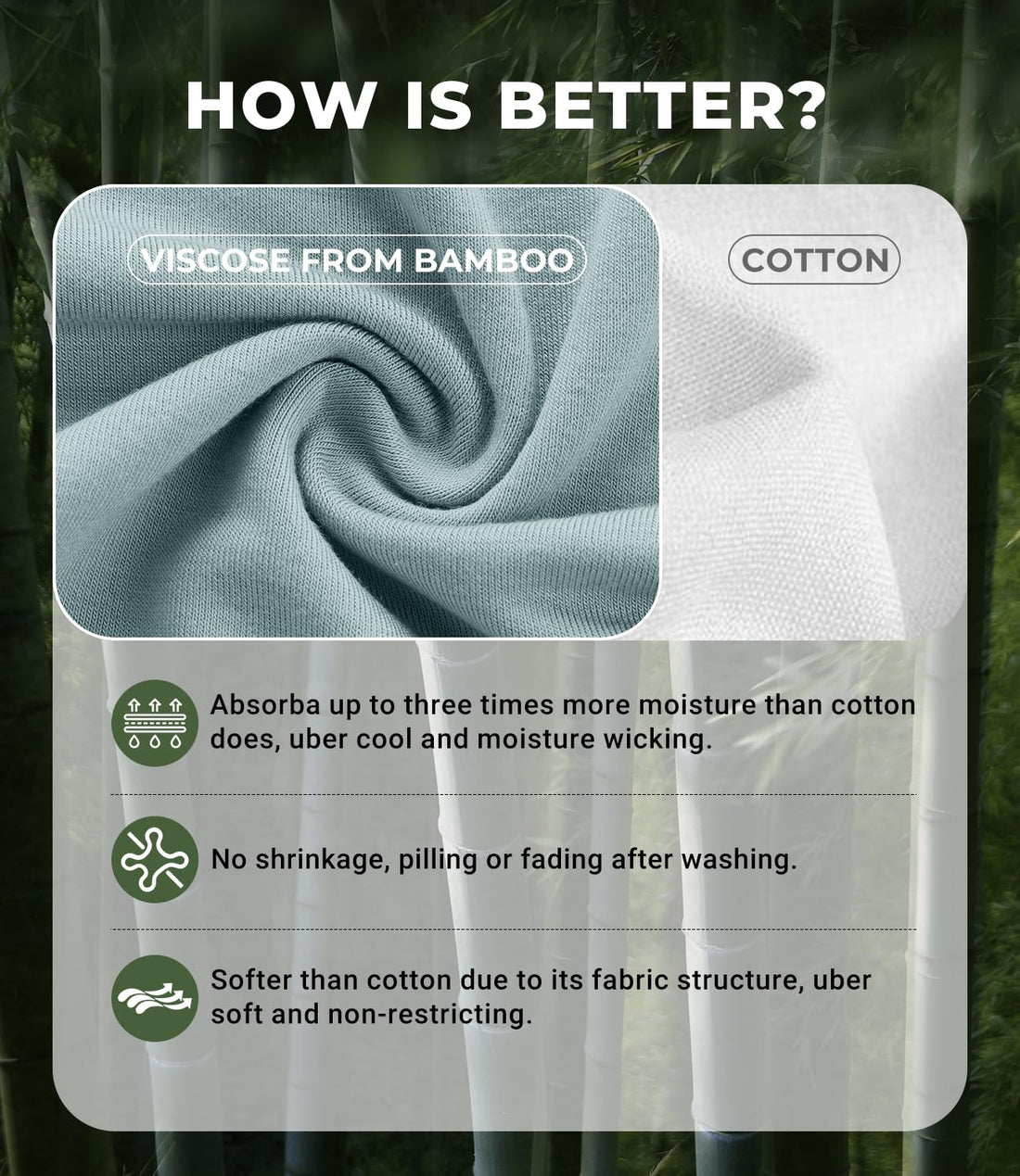 BAMBOO COOL Women's Underwear Briefs for Women Lightweight Ladies Panties Moisture-Wicking Stretchy Soft Breathable 5-pack