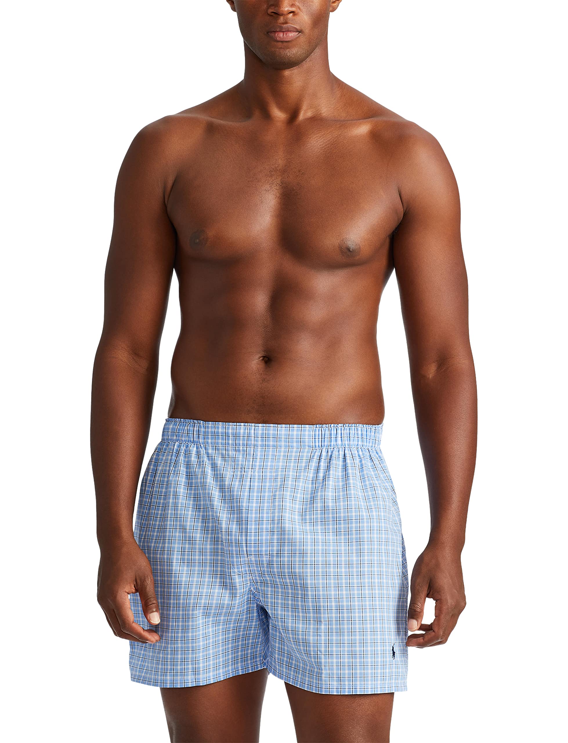 POLO RALPH LAUREN Underwear Boxers Pack, 3-Pack, Classic Fit Cotton Woven Men's Underwear, (Big & Tall Availble)