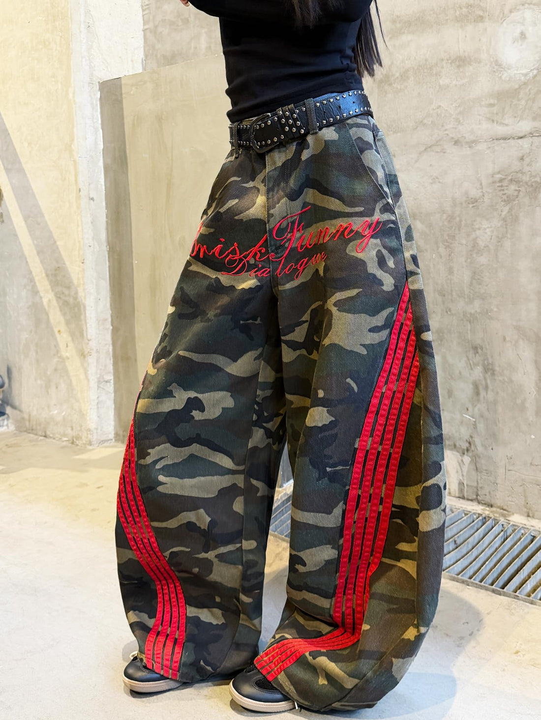 Womens Baggy Jeans Wide Leg Denim Pants Y2k 90s Vintage Hip Hop Loose Long Trousers Streetwear