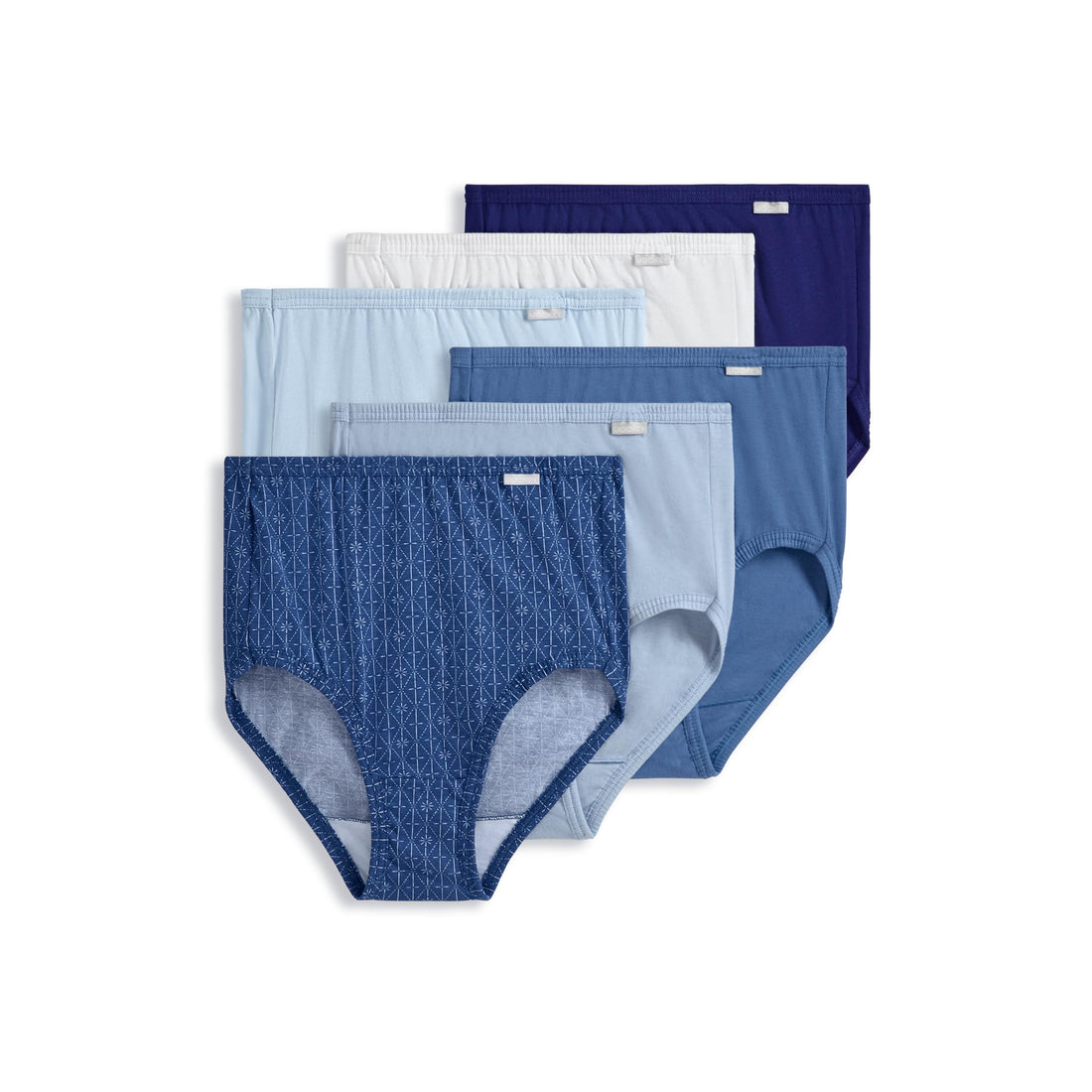Jockey Women's Underwear 100% Cotton Elance Brief - 6 Pack