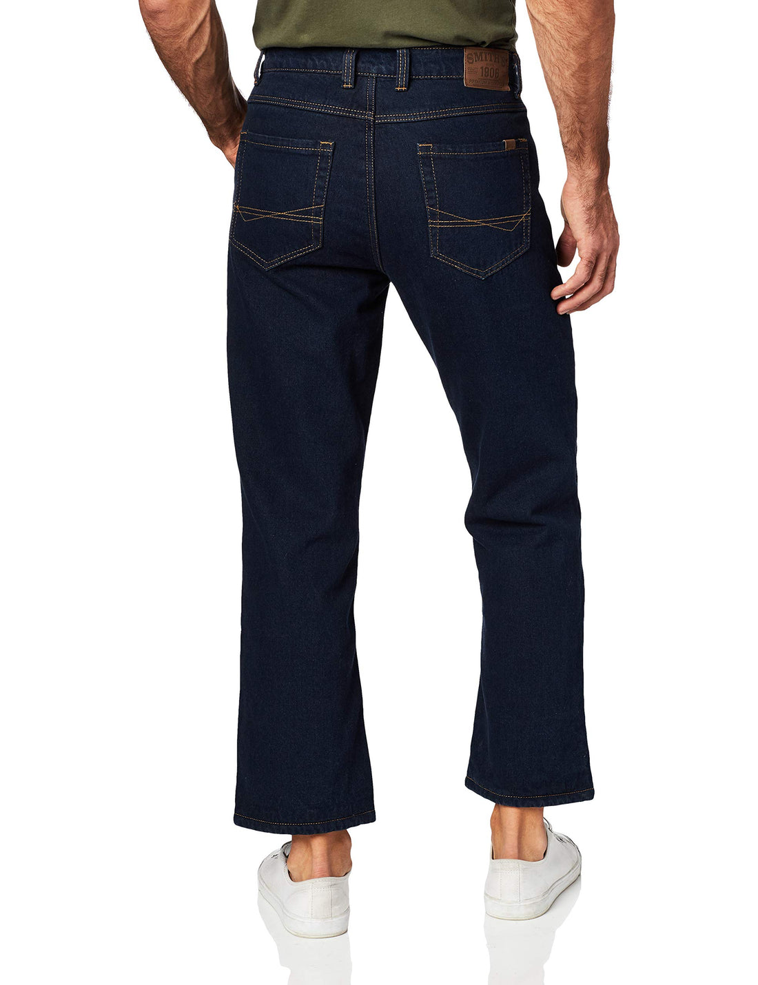 Smith's Workwear Men's Polar Fleece Lined 5 Pocket Work Jean