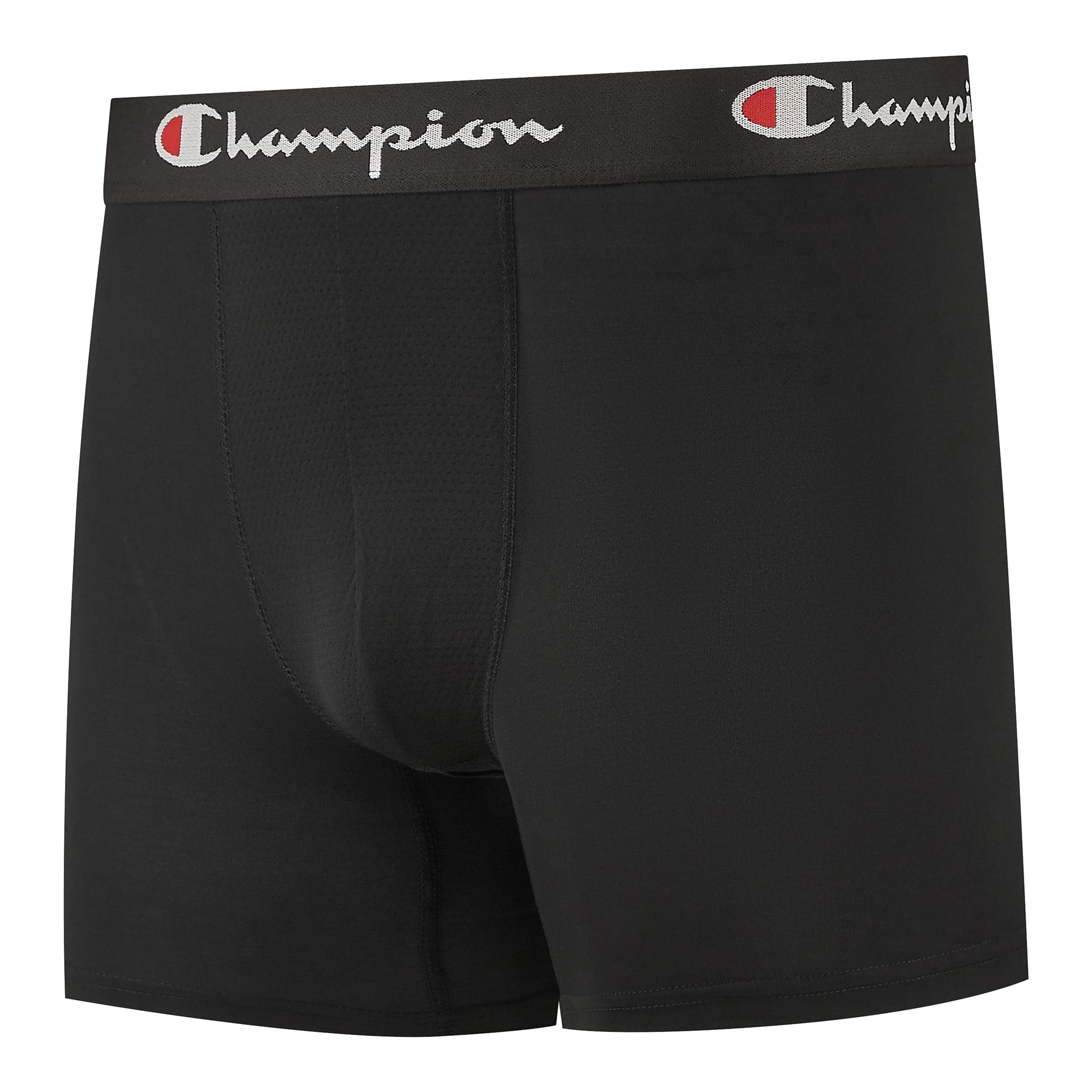 Champion Men's Performance Boxer Brief-5 Pack- With Moisture-wicking, Odor Control, Mesh Pouch & No Ride-up Fit (S–xl)