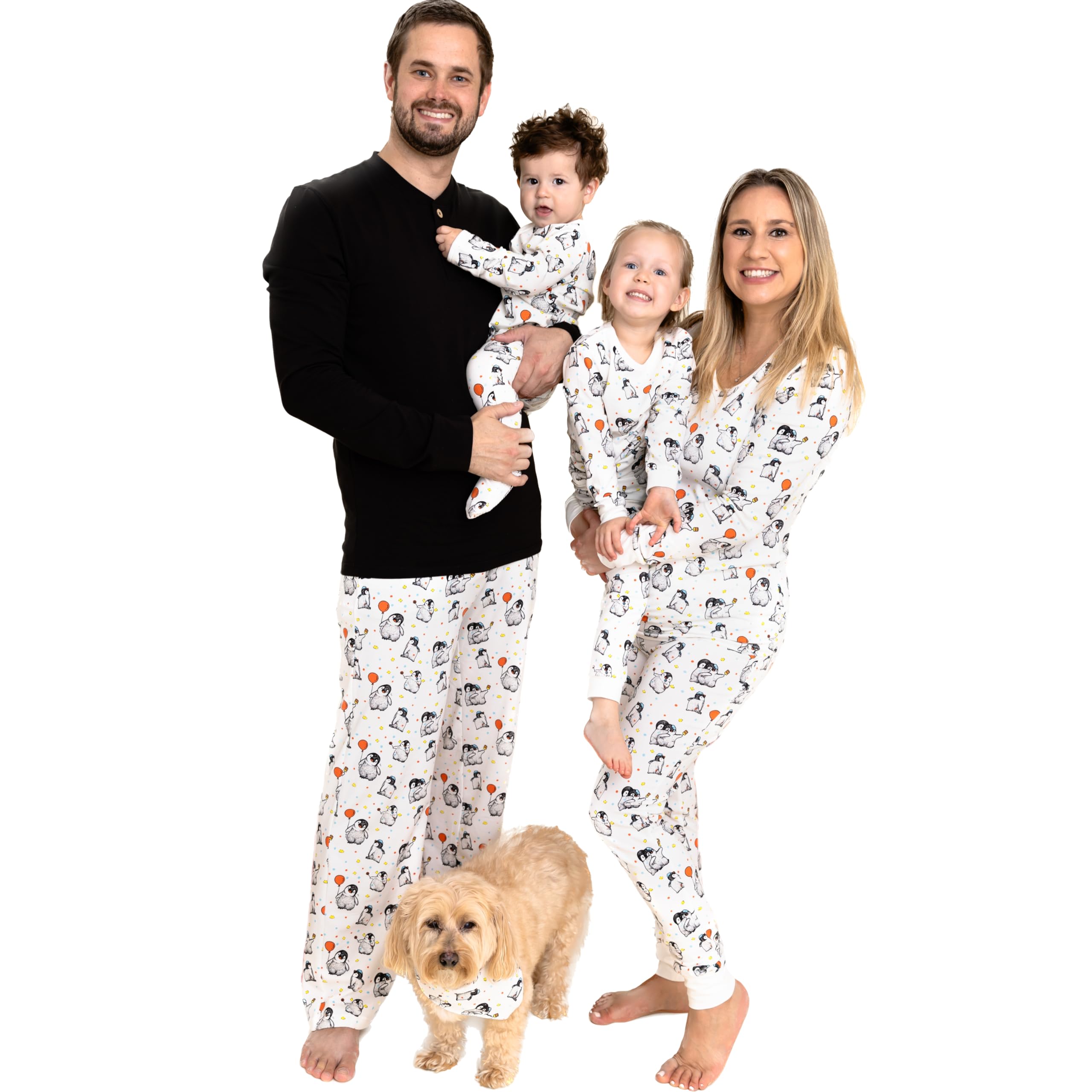 Owlivia Christmas Halloween Pajamas For Family, Organic Cotton Holiday Pjs Matching Sets