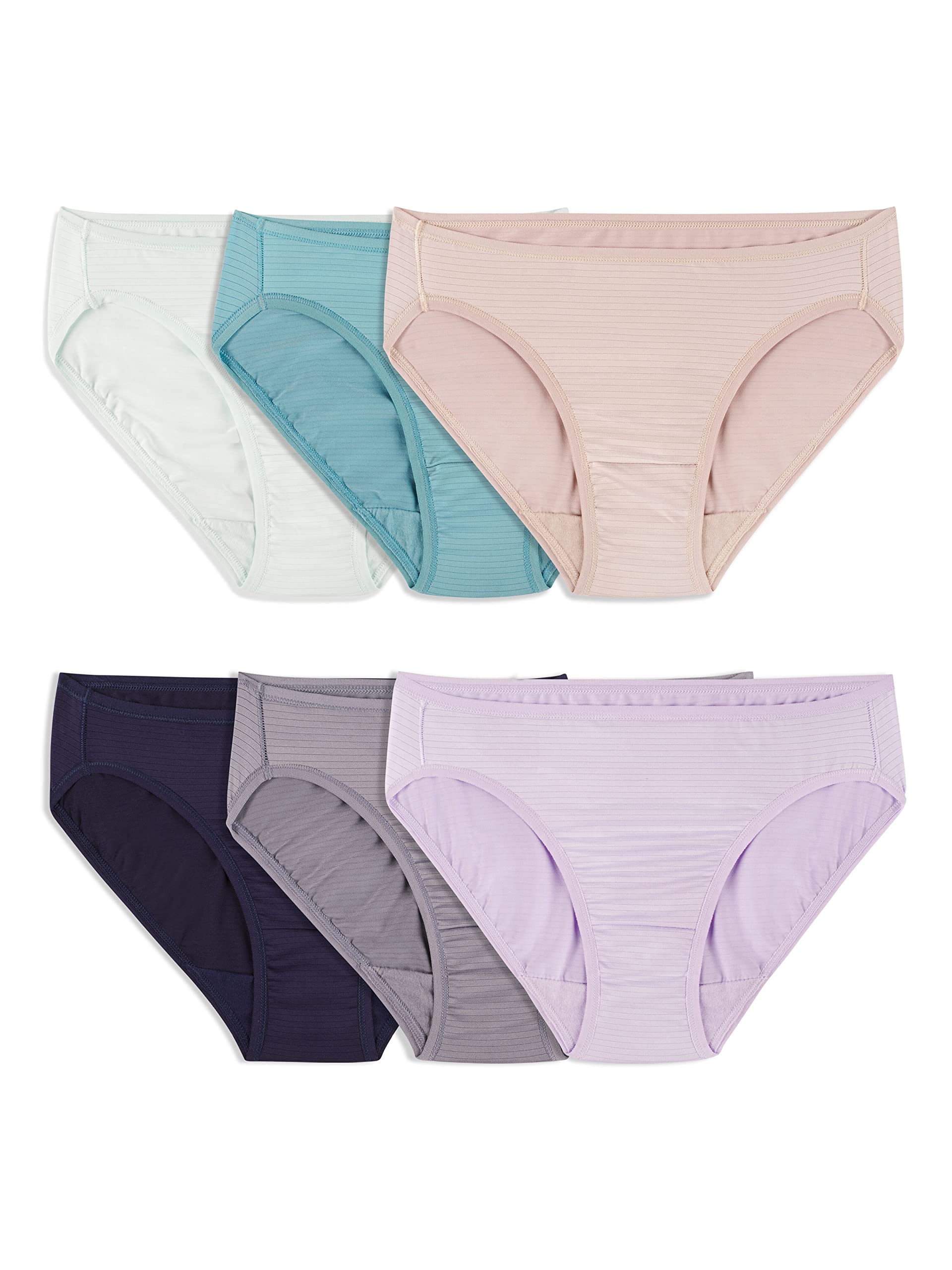 Fruit of the Loom womens Breathable Underwear, Moisture Wicking Keeps You Cool & Comfortable, Available in Plus Size
