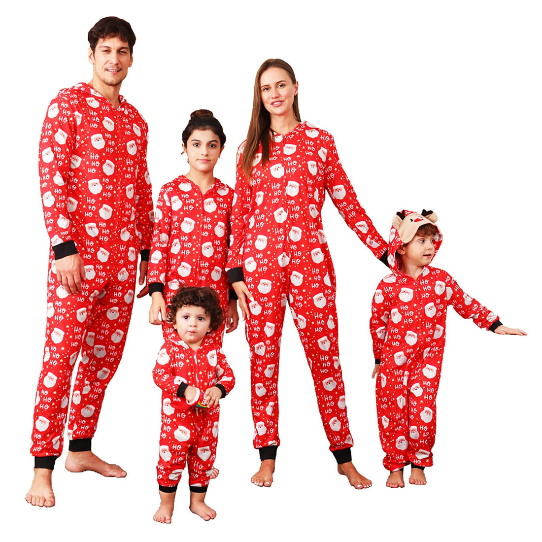 OAKFashion Christmas Pajamas for Family, Xmas Pajamas Family Christmas Pjs Matching Sets Holiday Nightwear Jammies