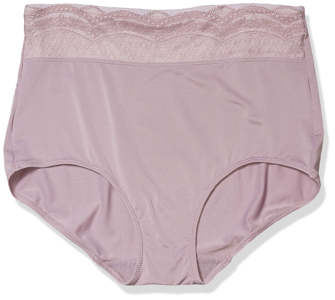 Warner's Women's No Pinching No Problem Microfiber With Lace Brief