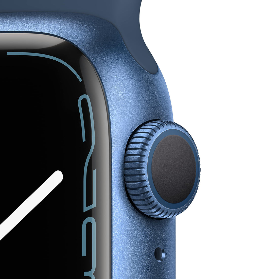 Apple Watch Series 7 (GPS, 41mm) Starlight Aluminum Case with Starlight Sport Band, Regular (Renewed)