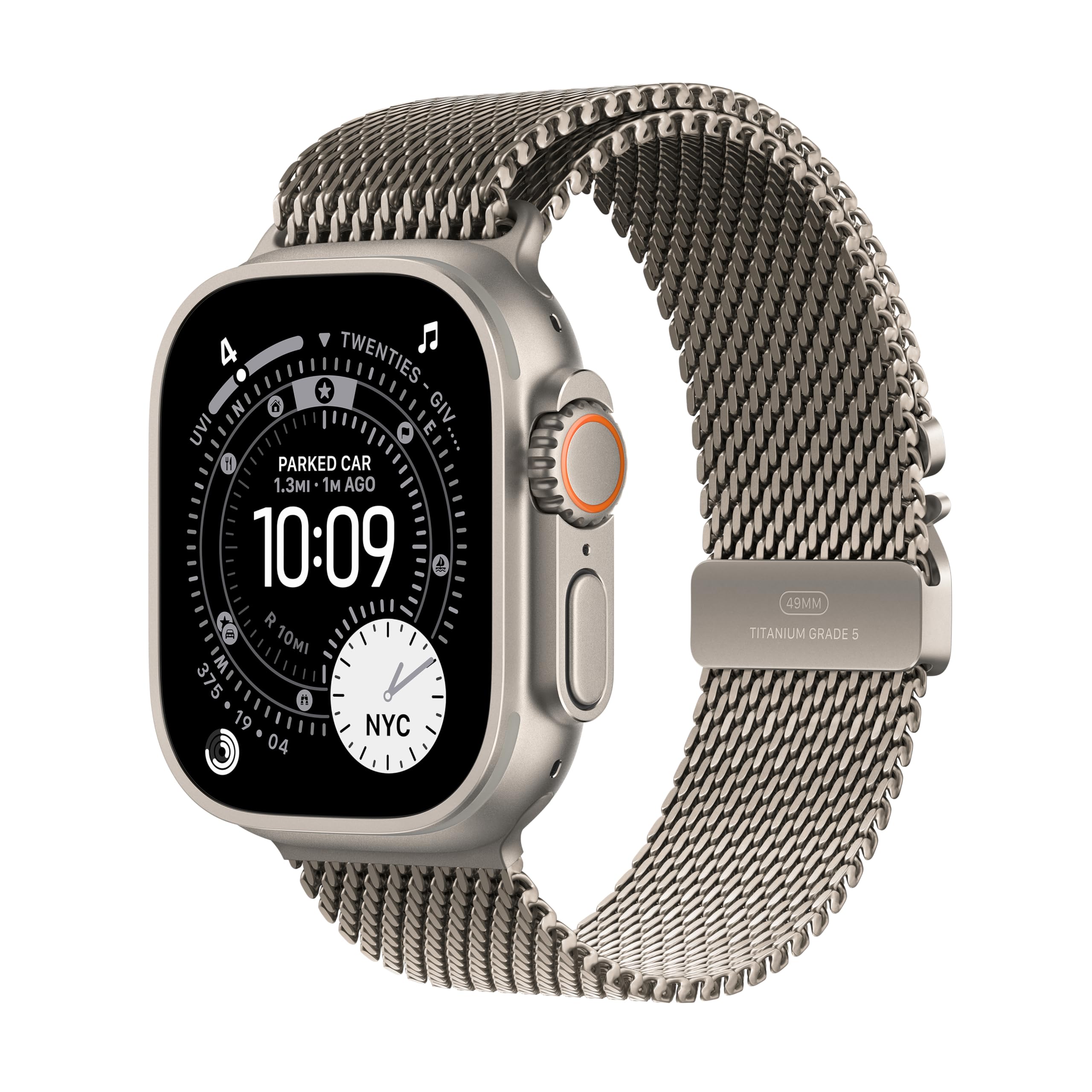 Apple Watch Ultra 3 [GPS + Cellular 49mm] Running & Multisport Smartwatch w/Rugged Titanium Case w/Black Ocean Band. Satellite Communications, Advanced Health & Fitness Tracking