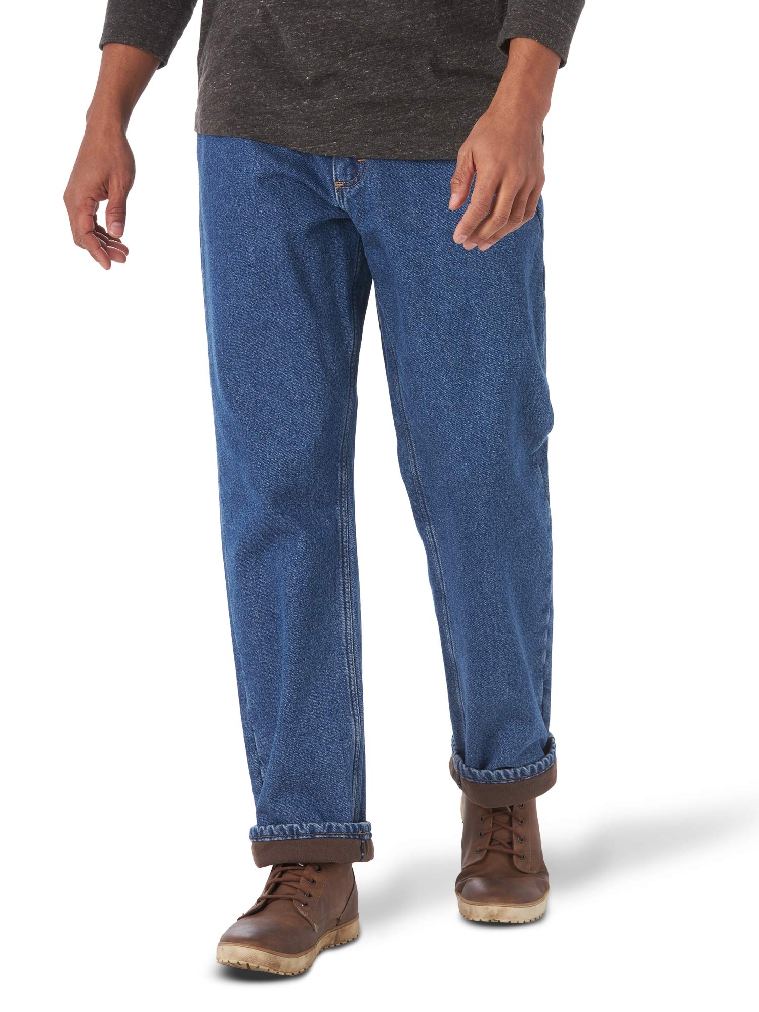 Wrangler Authentics Men's Fleece Lined Five Pocket Jean