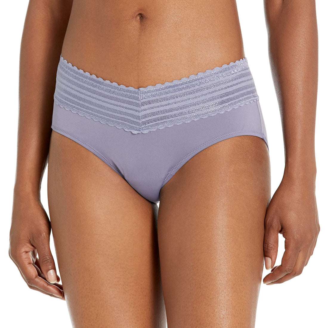 Warner's womens No Pinching No Problems Dig-free Comfort Waist With Lace Microfiber Hipster 5609j