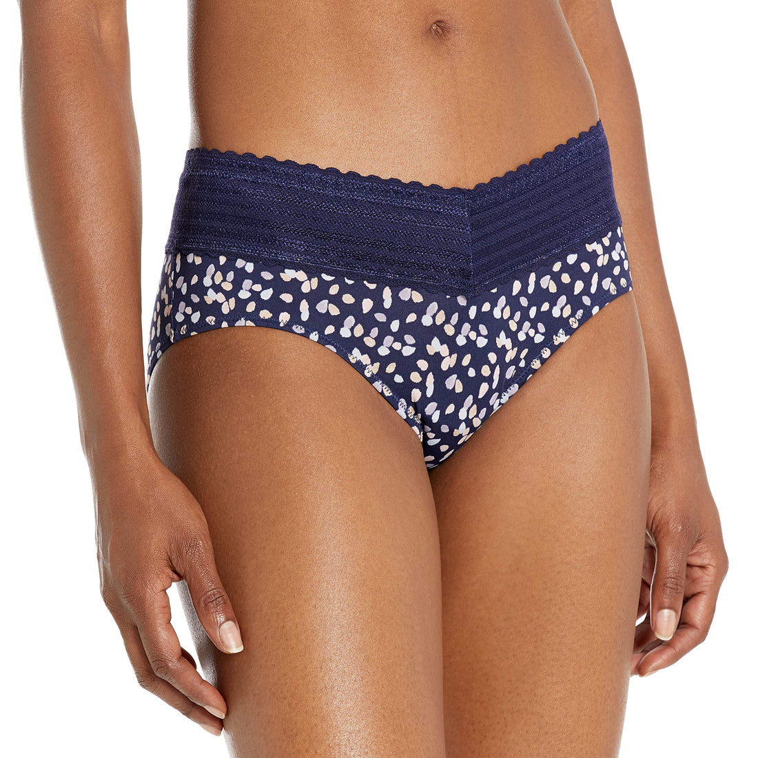 Warner's womens No Pinching No Problems Dig-free Comfort Waist With Lace Microfiber Hipster 5609j