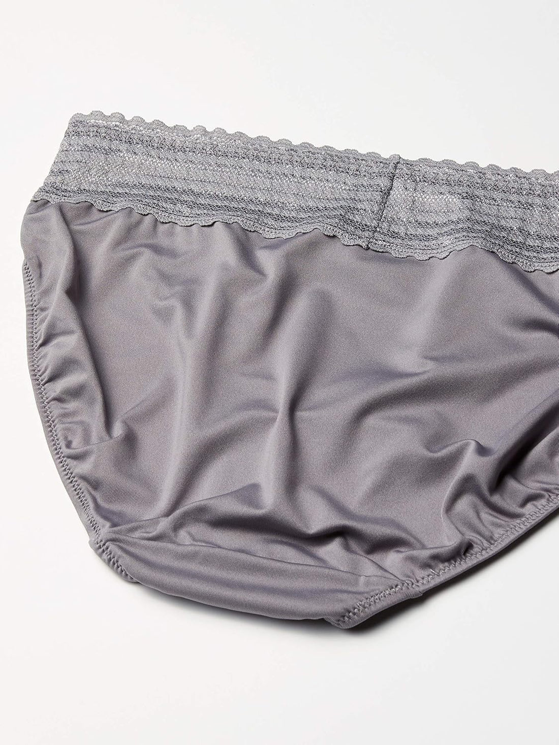 Warner's Women's Blissful Benefits No Muffin Top Micro Hi-cut Panties With Lace Multipack