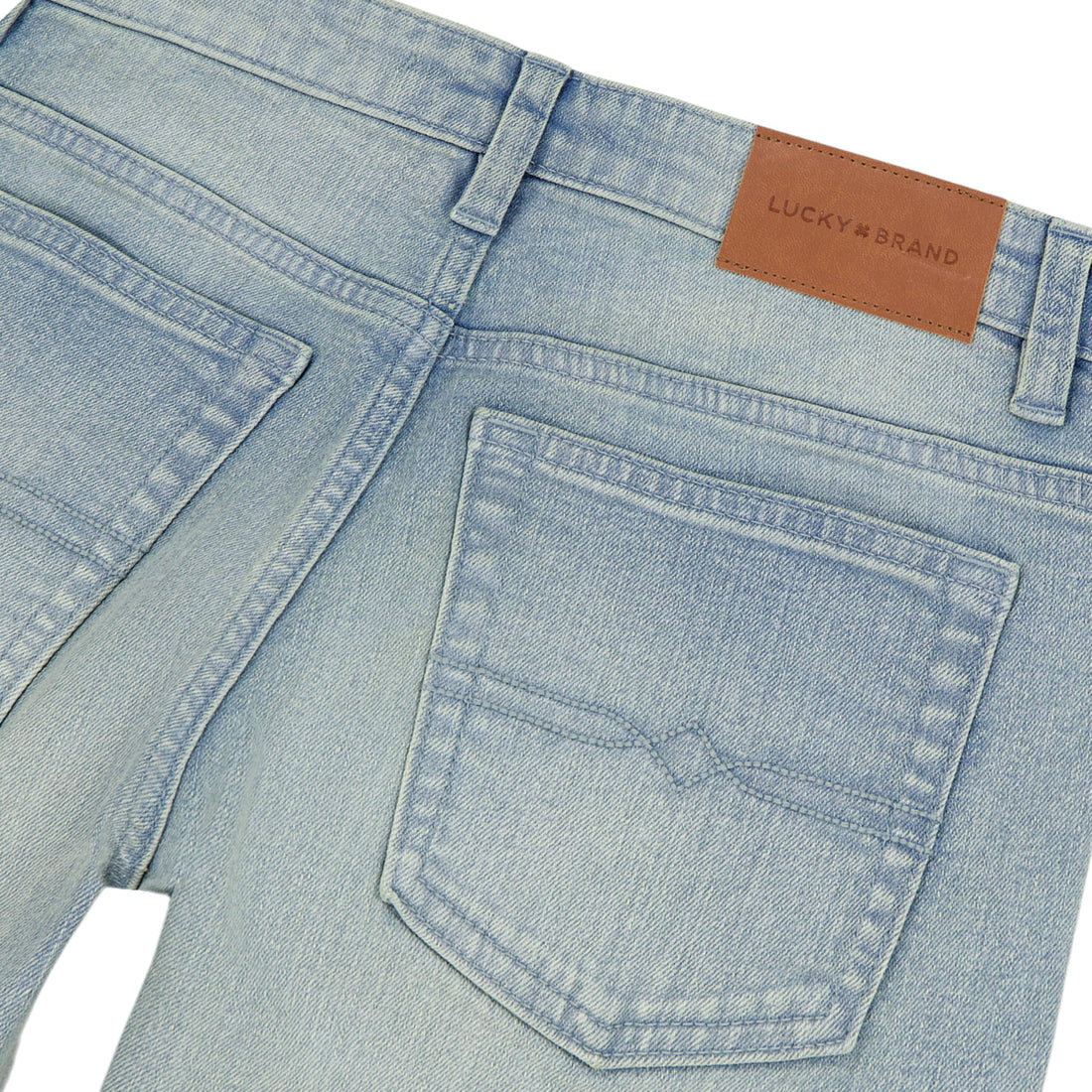 Lucky Brand Boys' Classic Fit Straight Leg Denim Jeans