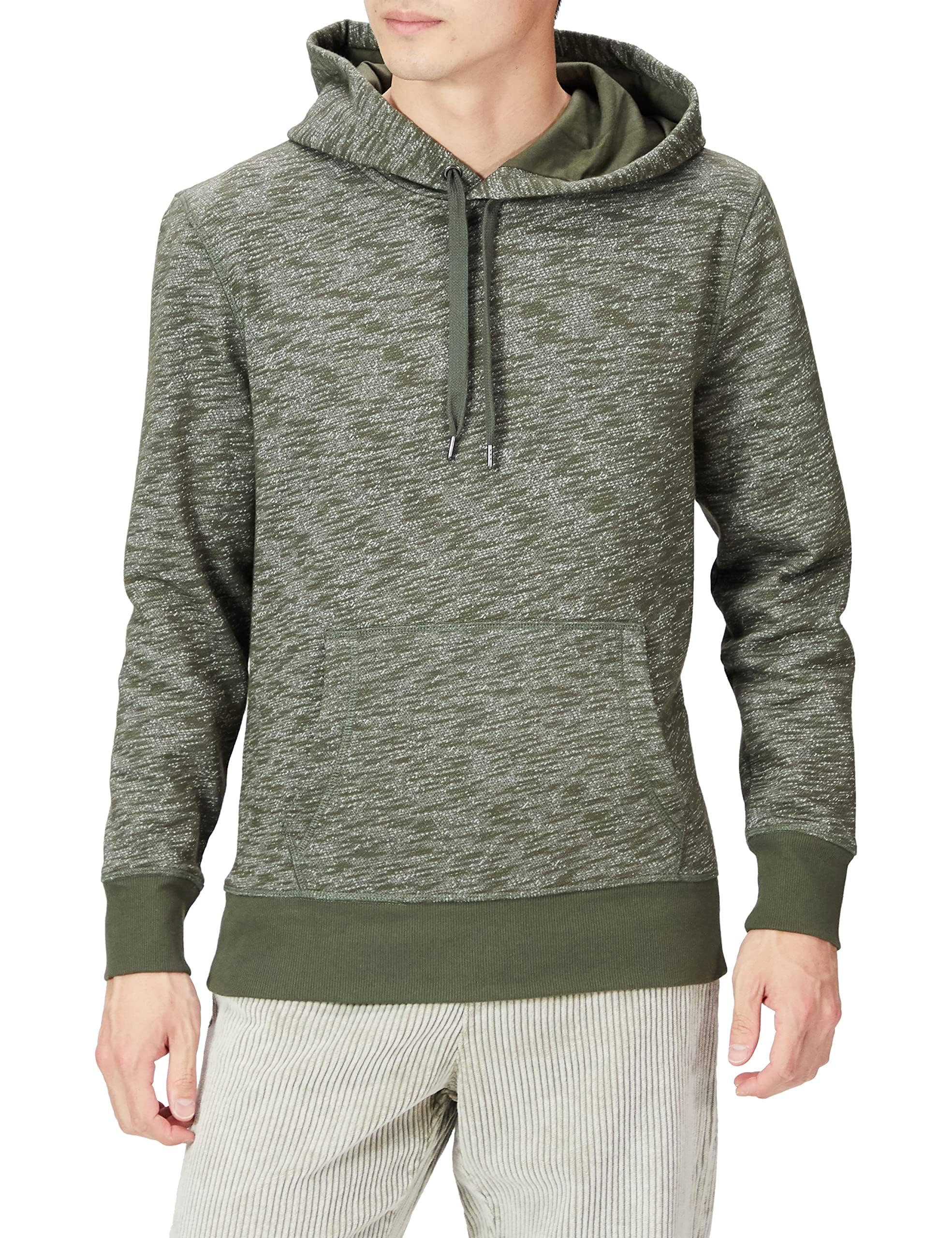 Amazon Essentials mens Fleece Pullover Hooded Sweatshirt