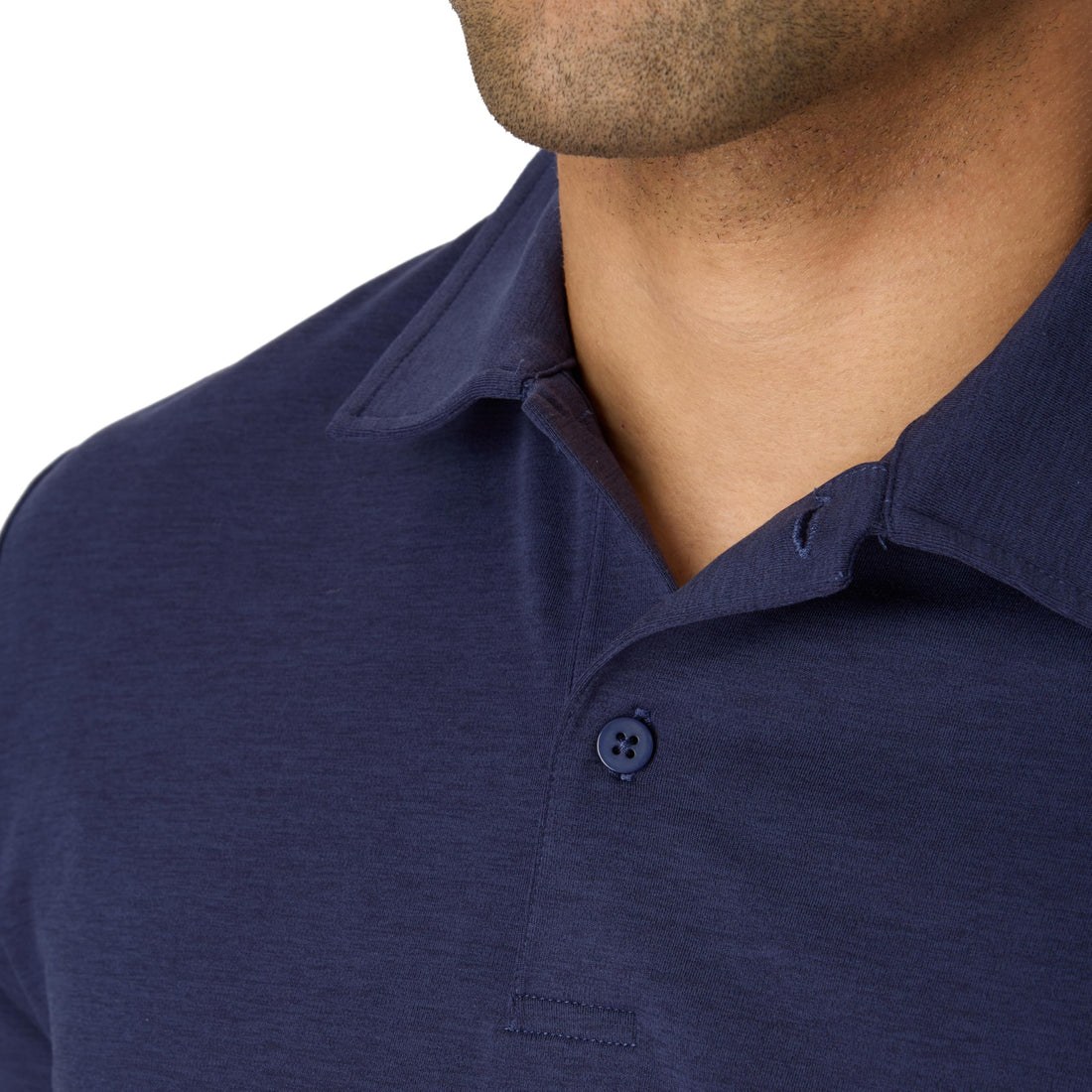 Hanes Men's Moves Performance Polo, Short Sleeve Polo Shirt for Men, Moisture-Wicking