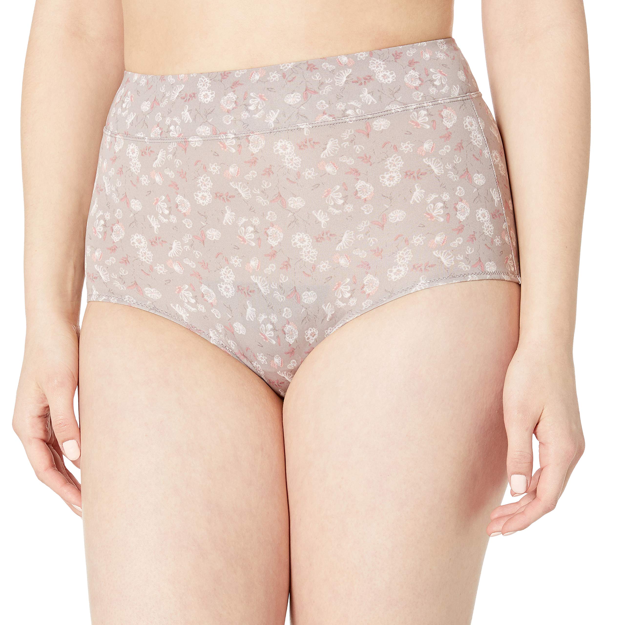 Warner's Women's No Pinching No Problems Hi Cut Brief Panty