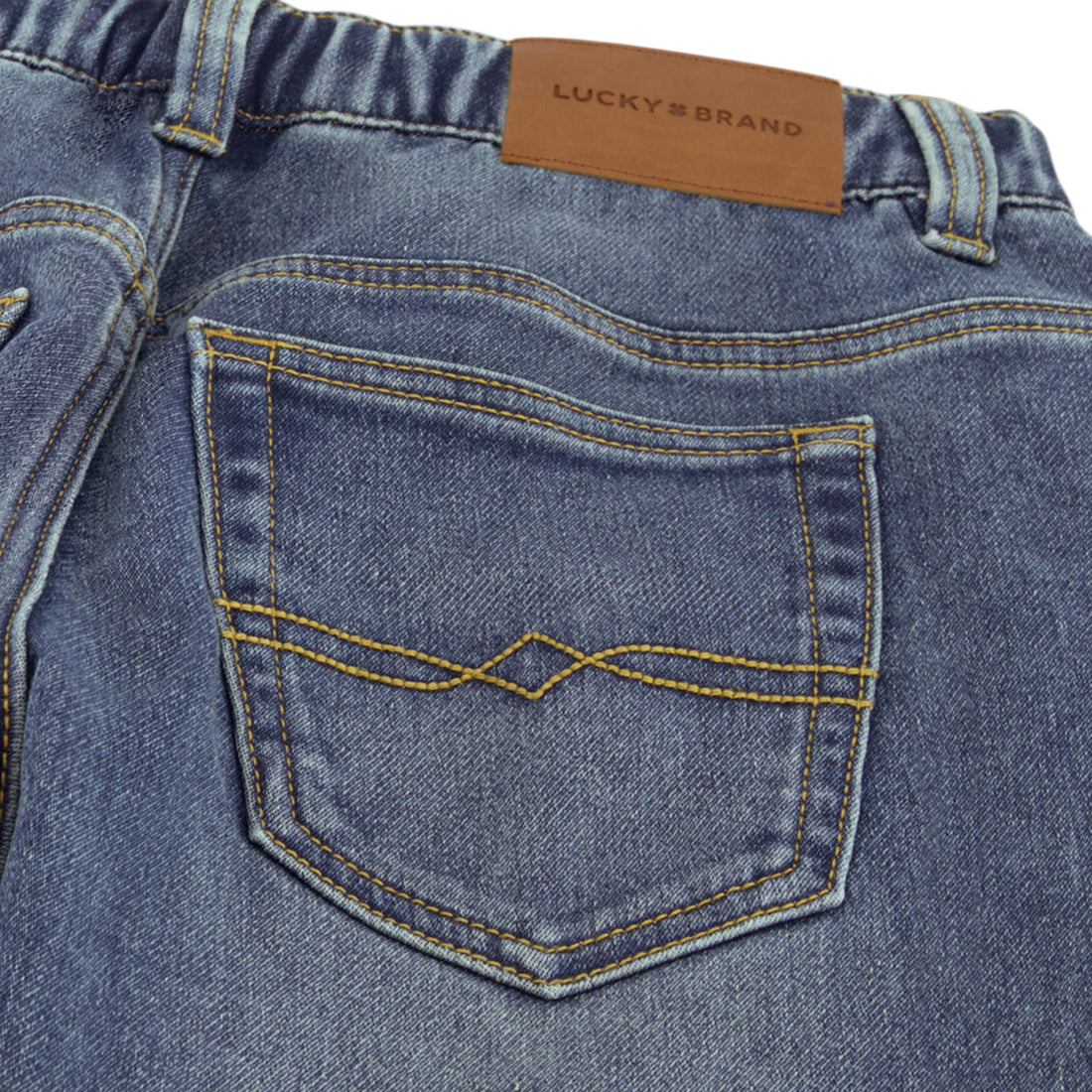 Lucky Brand Boys' Pull-on Stretch Denim Jeans
