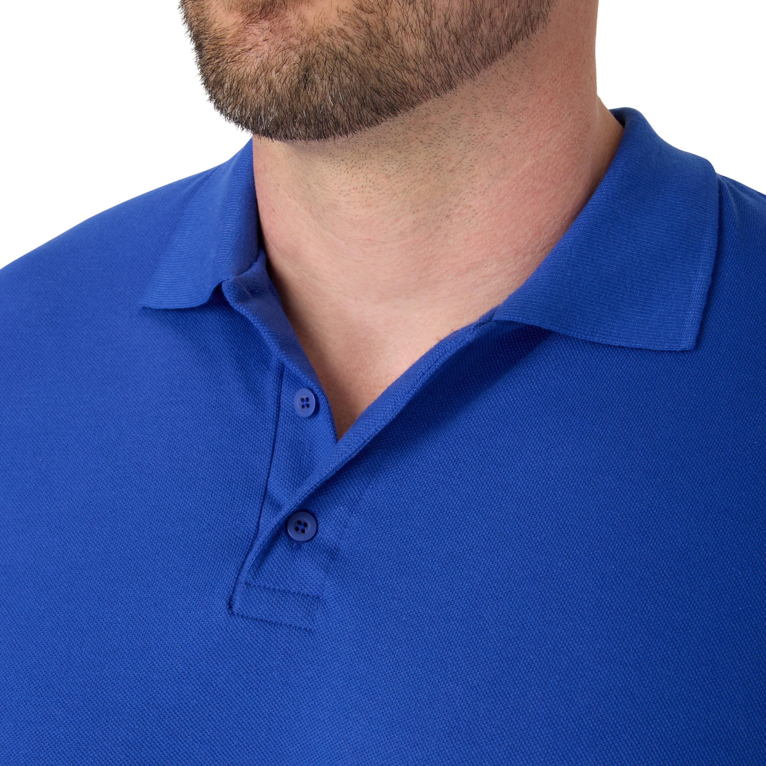 Hanes Men’s X-Temp Short Sleeve Polo Shirt, Midweight Men's Shirt