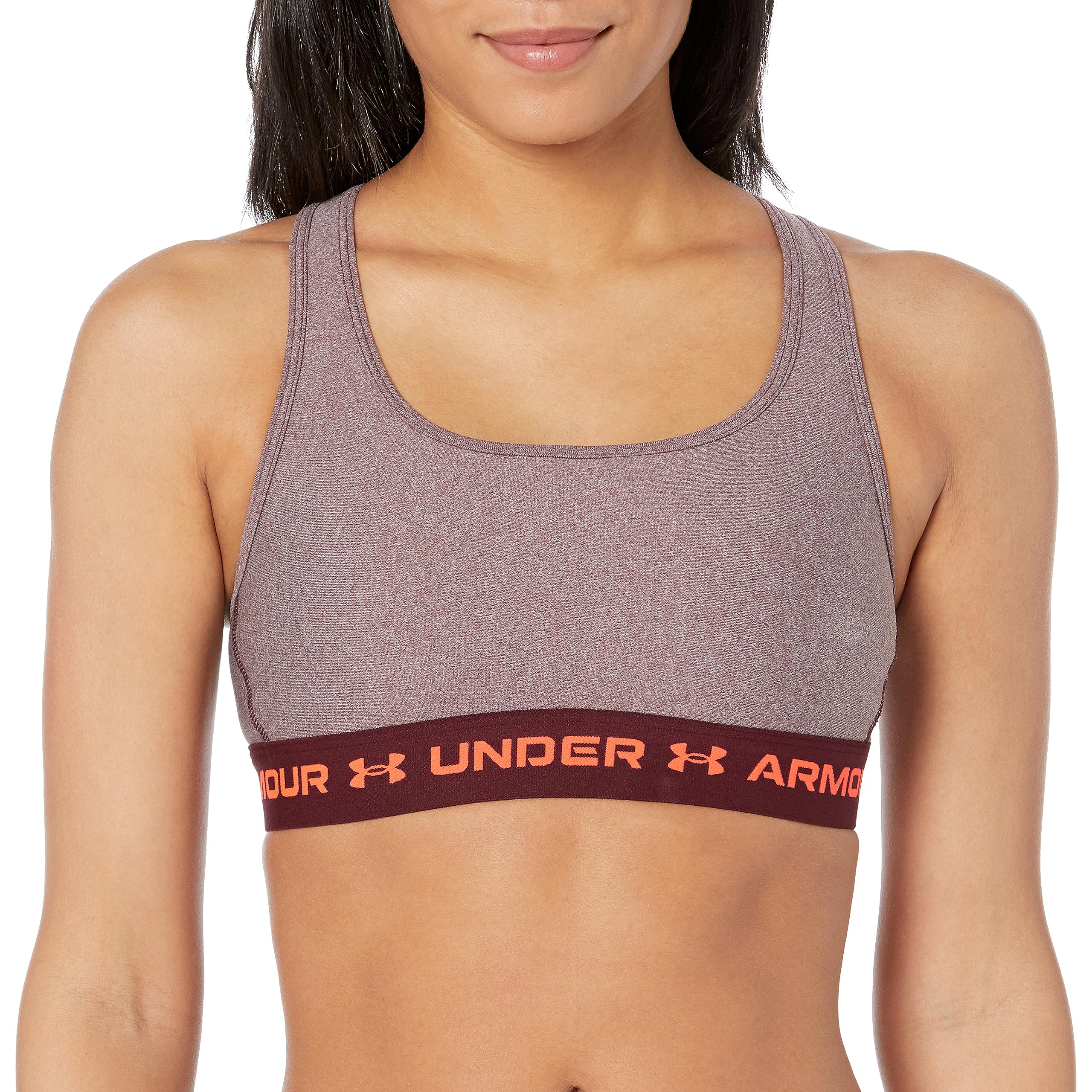 Under Armour Women's Crossback Mid Impact Sports Bra