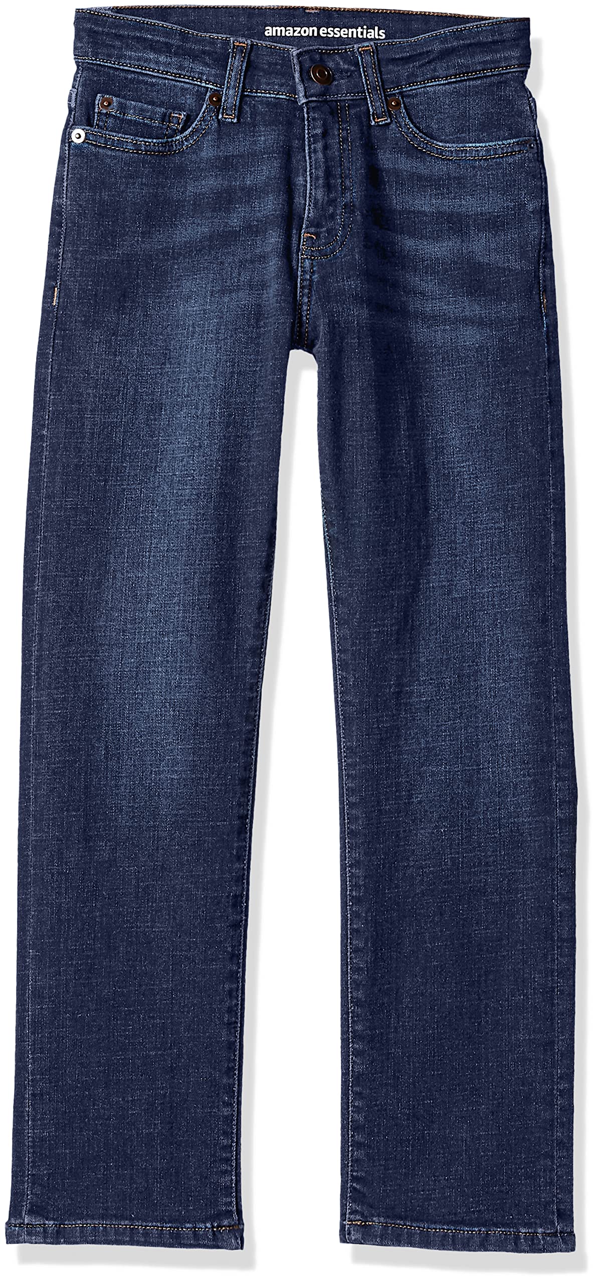 Amazon Essentials Boys' Regular Straight-Fit Jeans