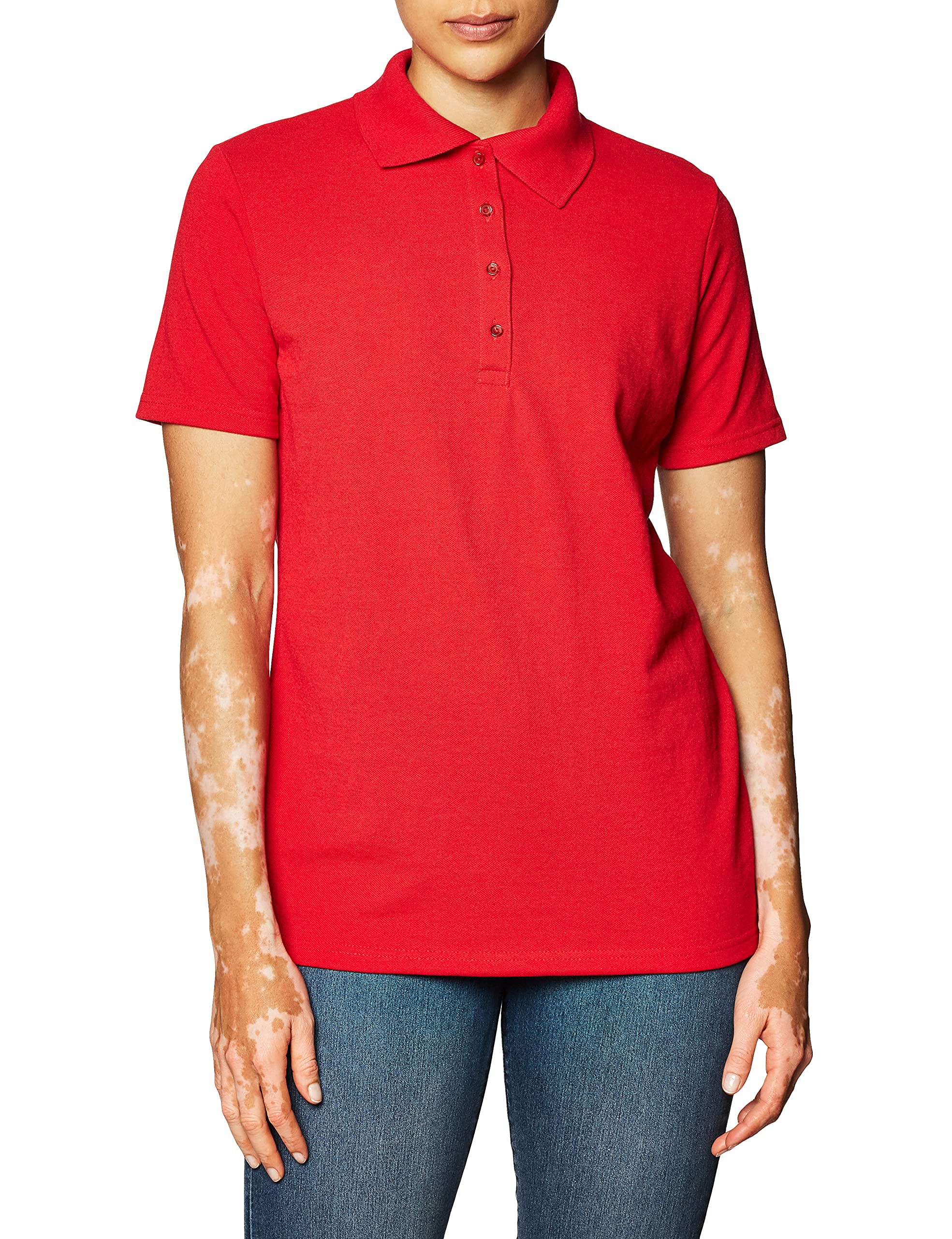 Hanes Women's X-Temp Polo with FreshIQ