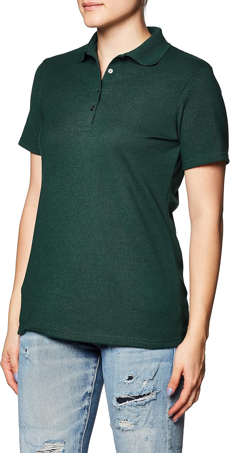 Hanes Women's X-Temp Polo with FreshIQ