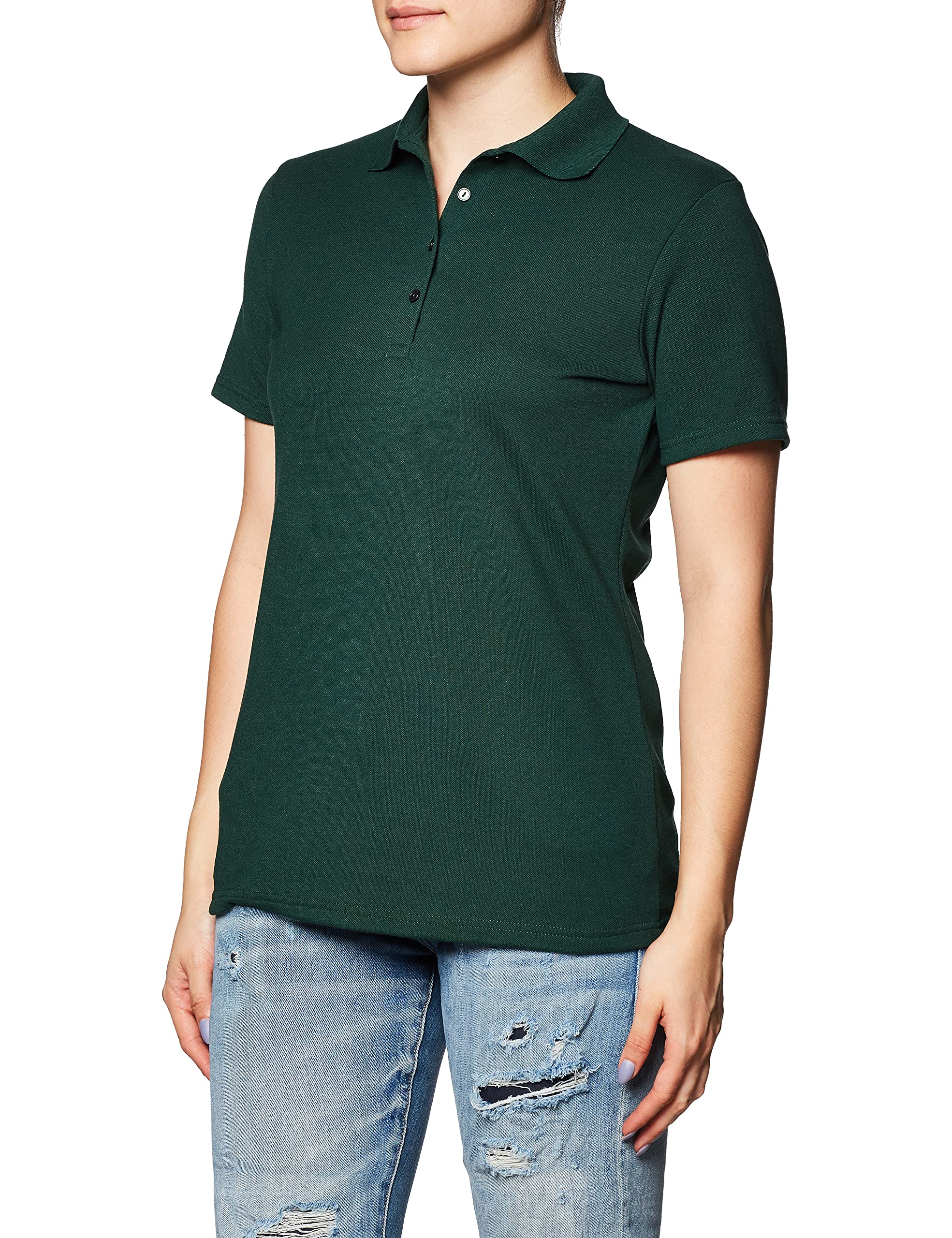 Hanes Women's X-Temp Polo with FreshIQ