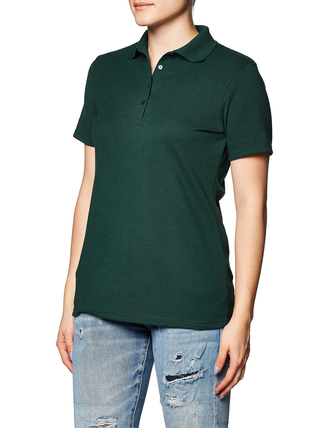 Hanes Women's X-Temp Polo with FreshIQ