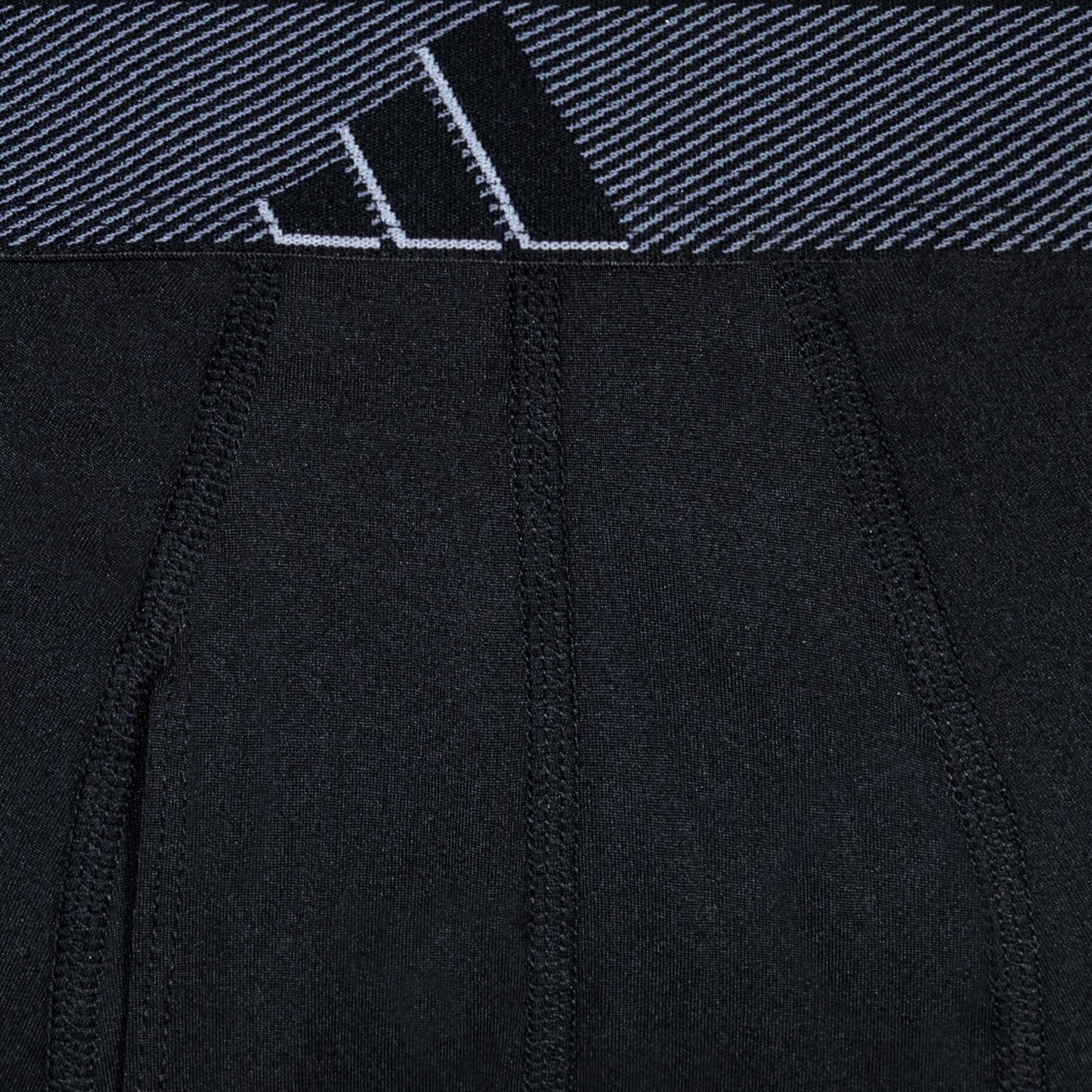 adidas Men's Microfiber Boxer Briefs (3-pack) performance Stretch Moisture-wicking Underwear