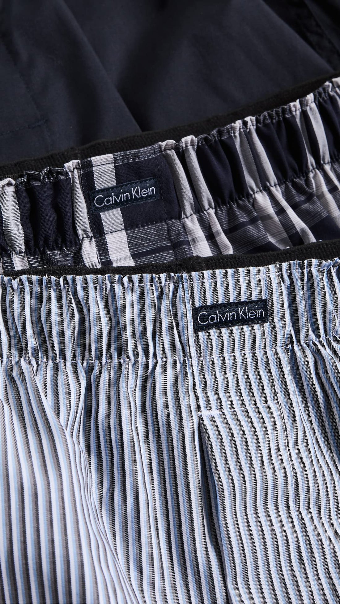Calvin Klein Men's Underwear Cotton Classics 3-pack Woven Boxer