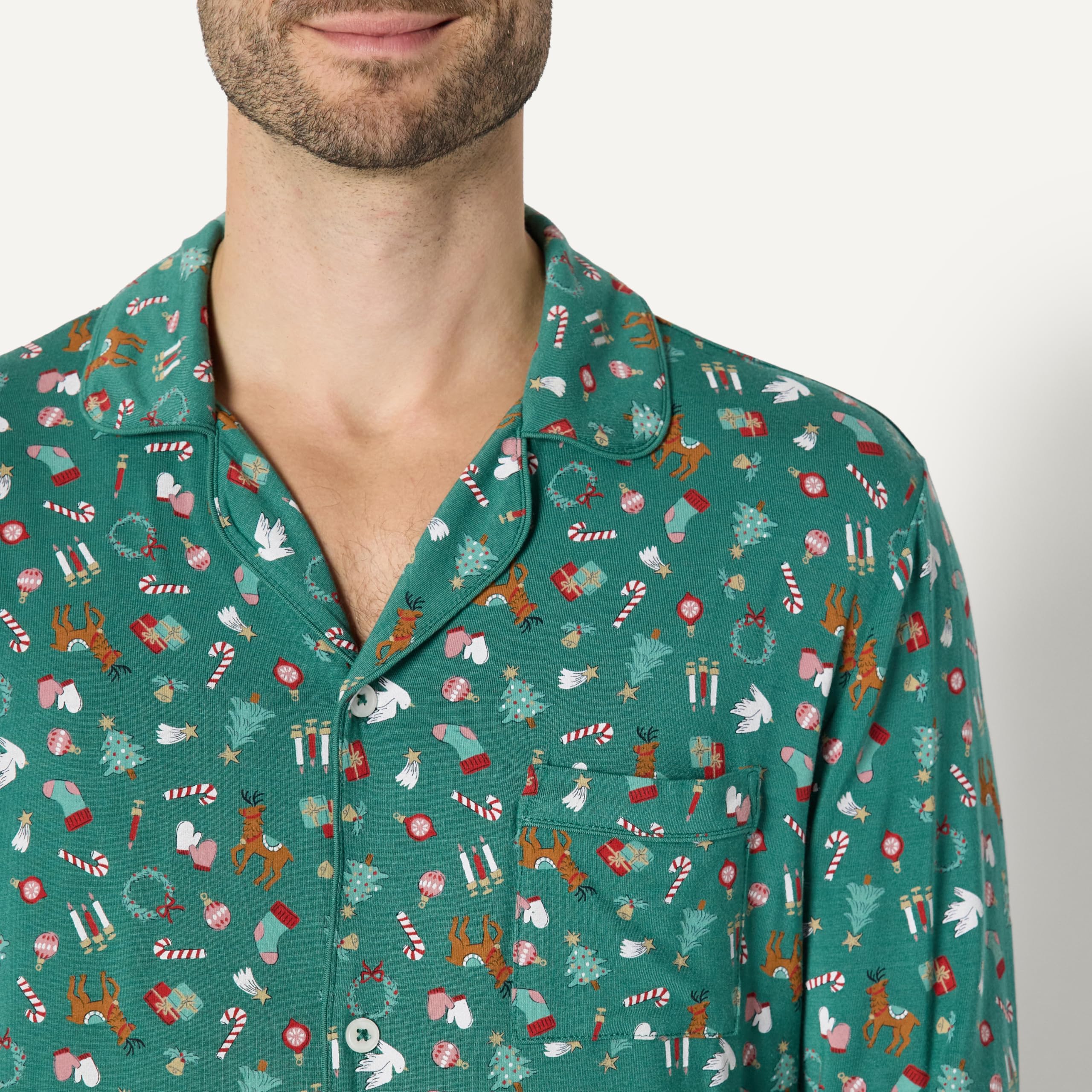 Amazon Essentials x Sofia Grainge Matching Holiday Family Pajama Sets