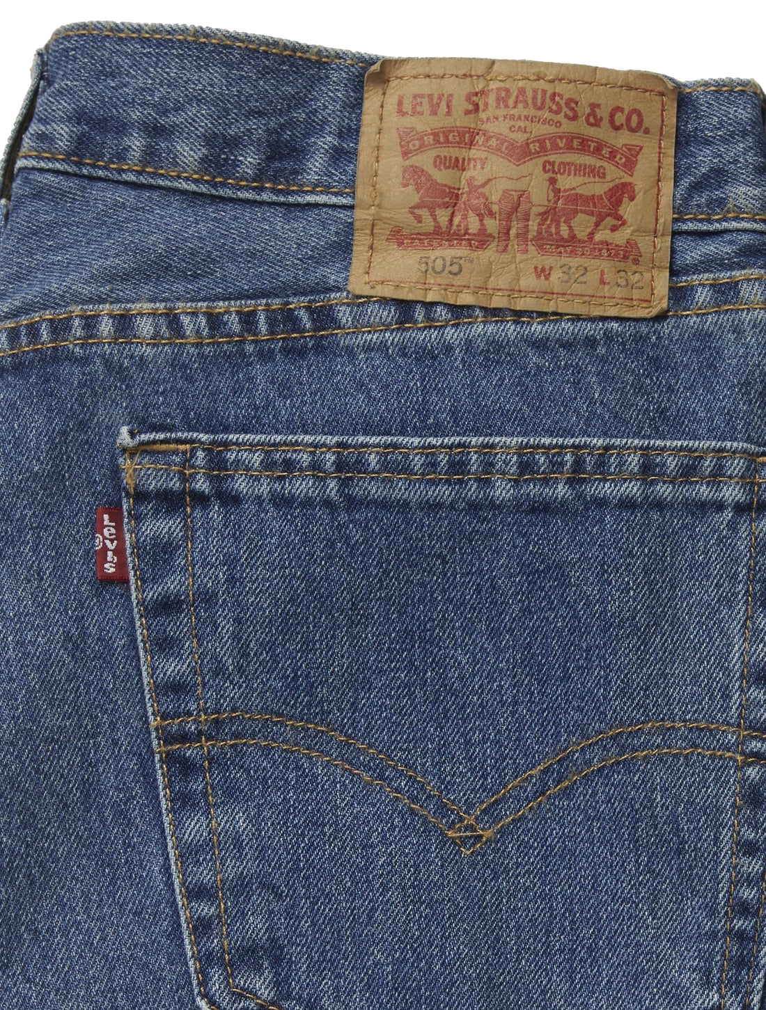 Levi's Men's 505 Regular Fit Jeans (Also Available in Big & Tall)